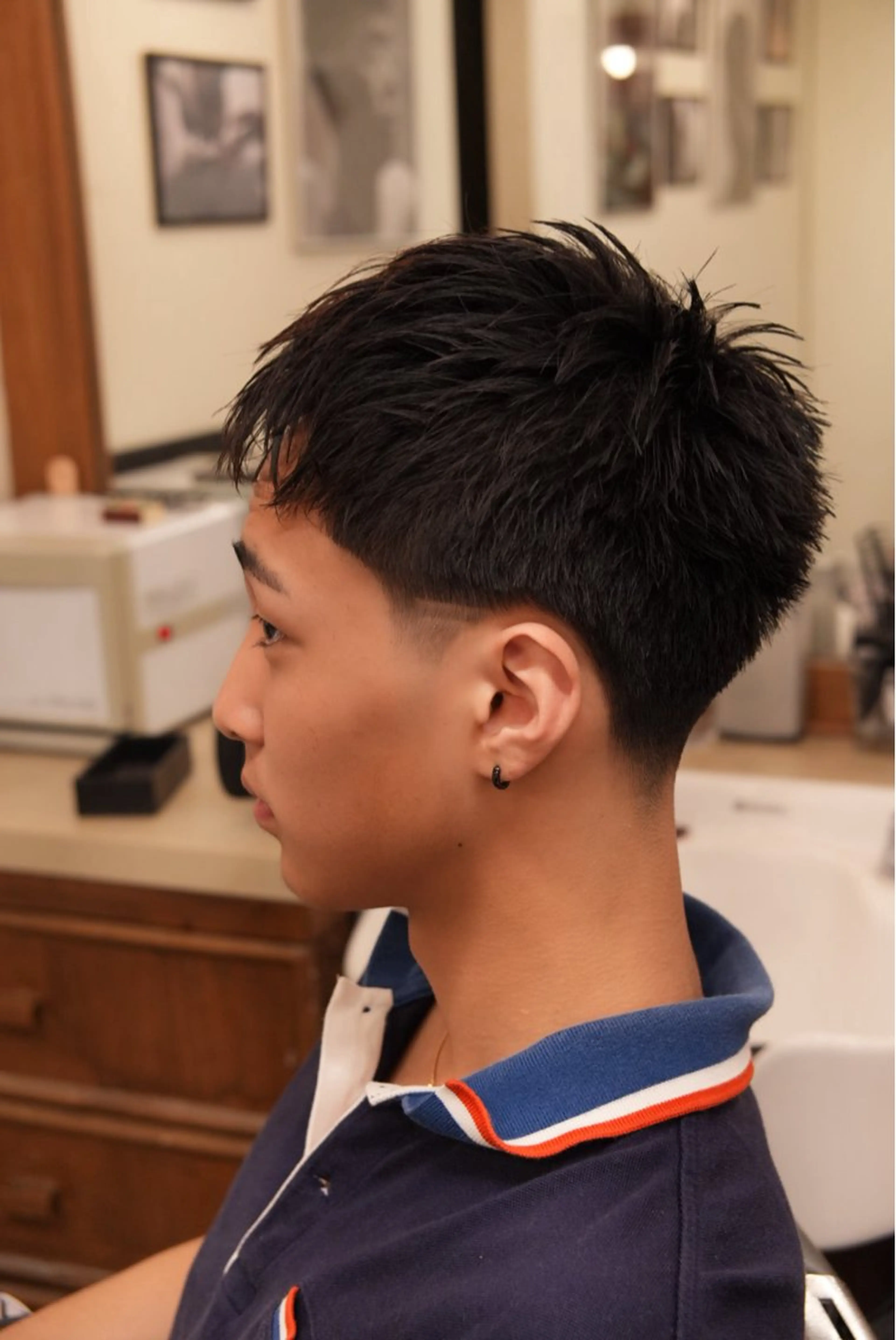 ショート メンズ カット 💈吉祥寺バーバー YUのヘアスタイル