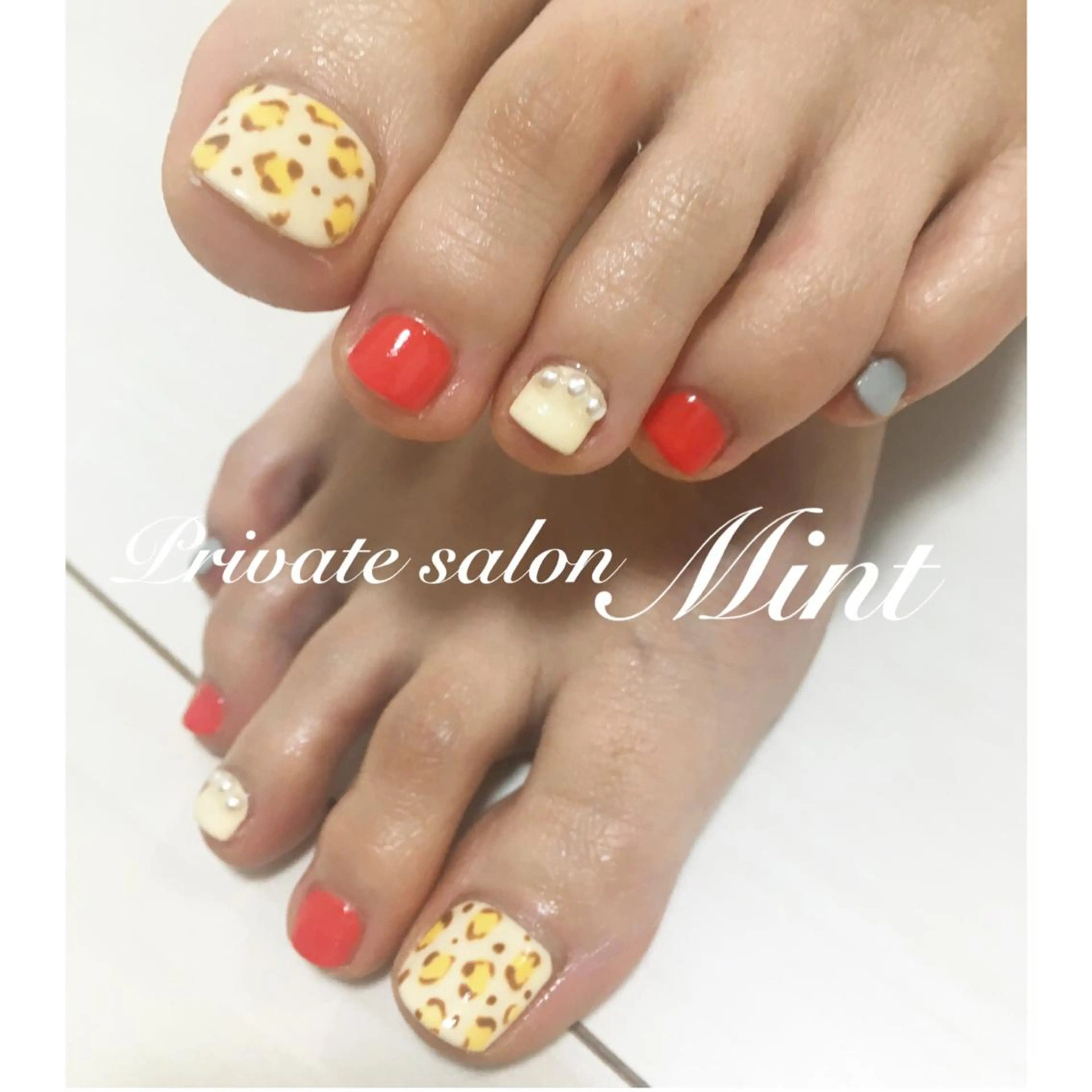 ネイル フットネイル Mint. nailのネイルデザイン