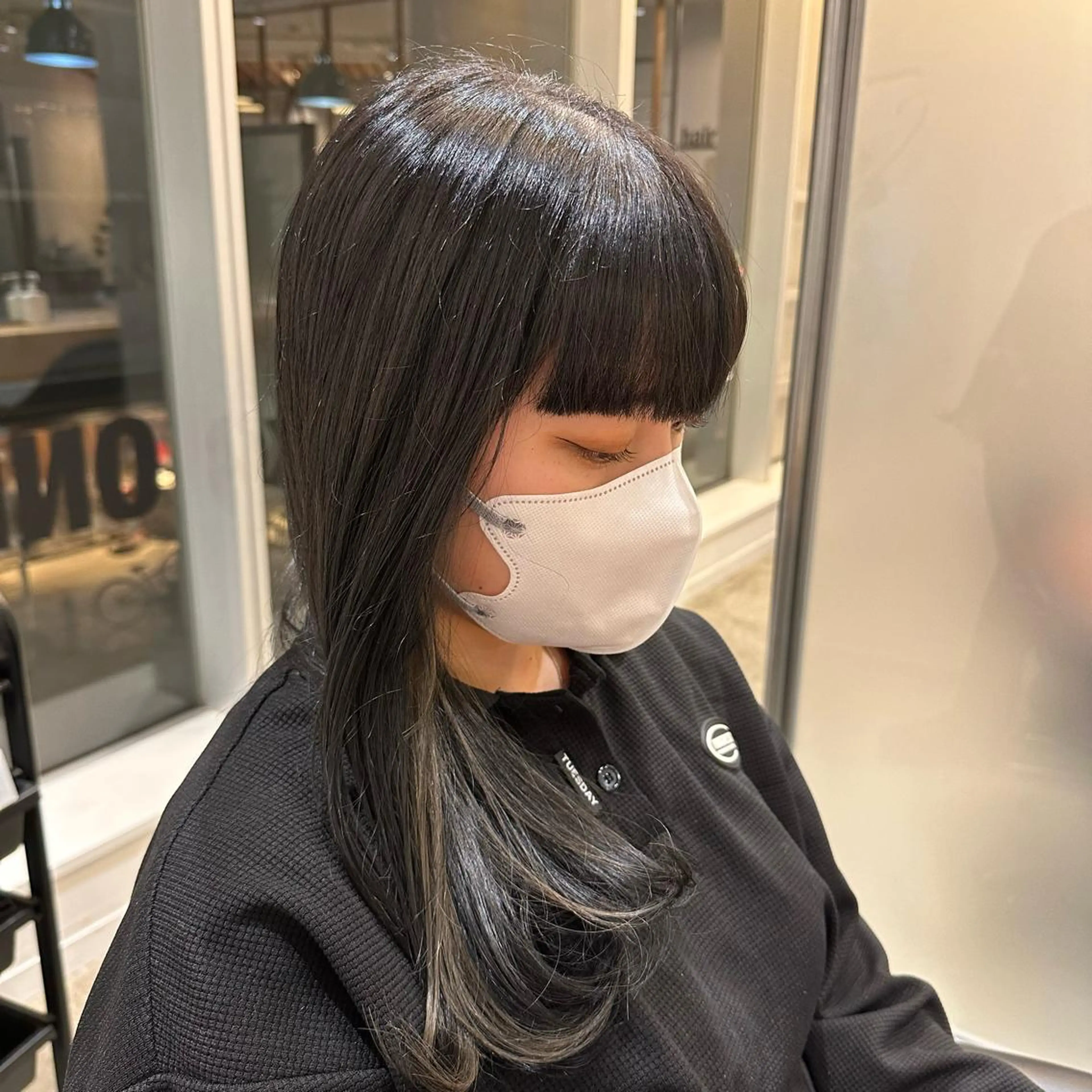 セミロング 山口 智也のヘアスタイル