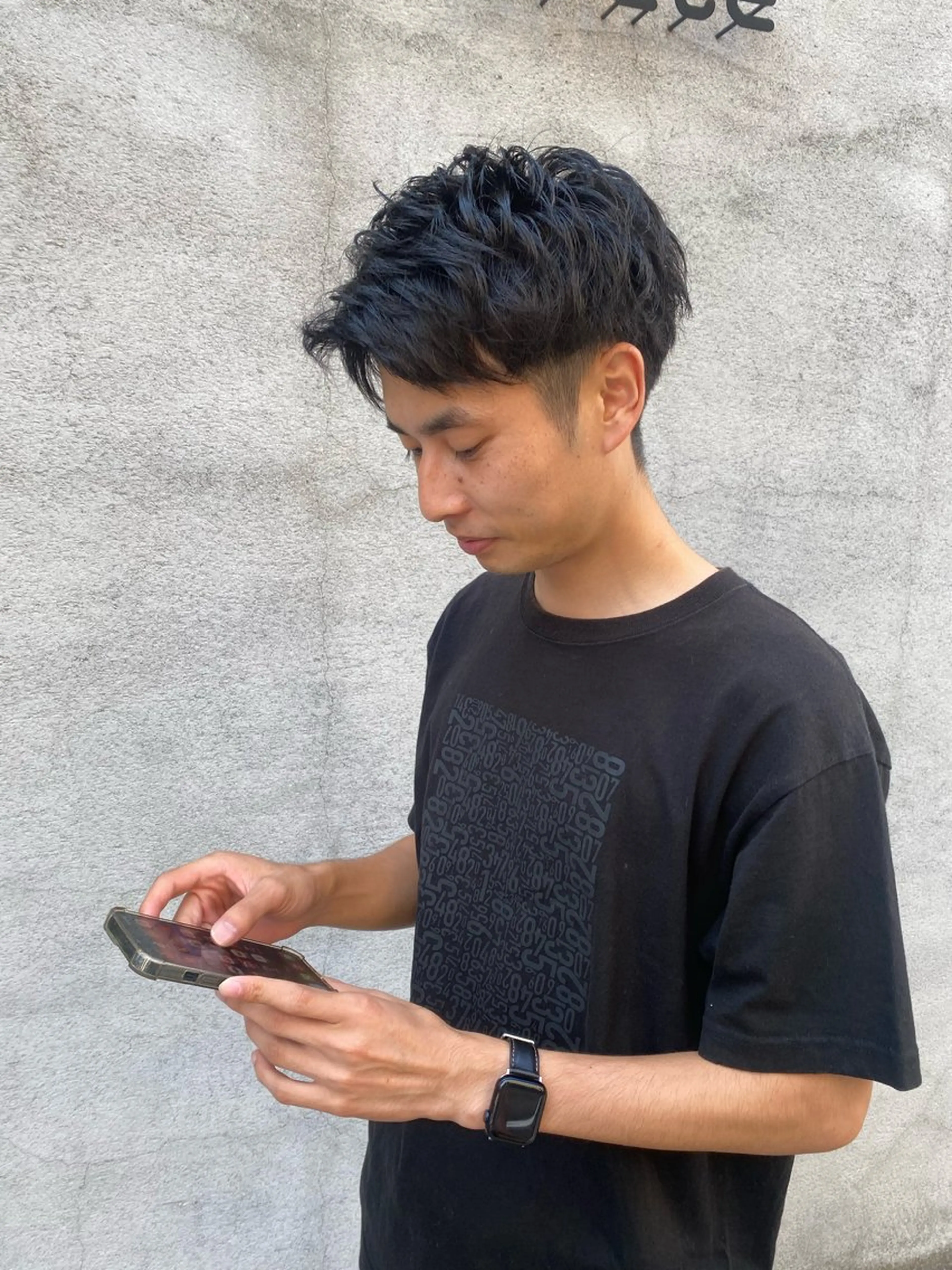 ショート メンズ カット men's　パーマ/ ⭐️Tenshinのヘアスタイル