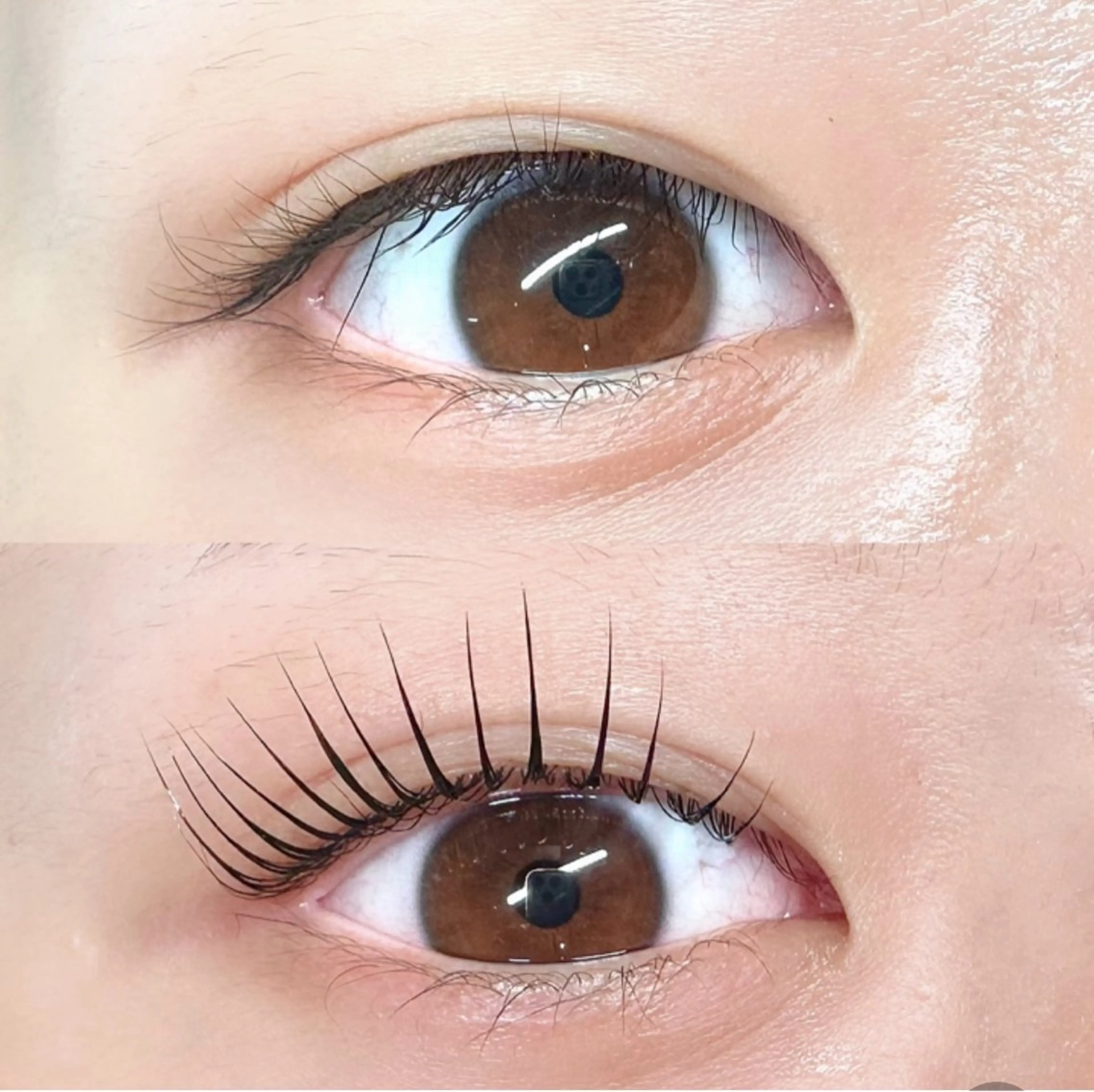 マツエク・マツパ パリジェンヌラッシュリフト 一重×まつ毛パーマ momoka 💕のマツエク・マツパデザイン