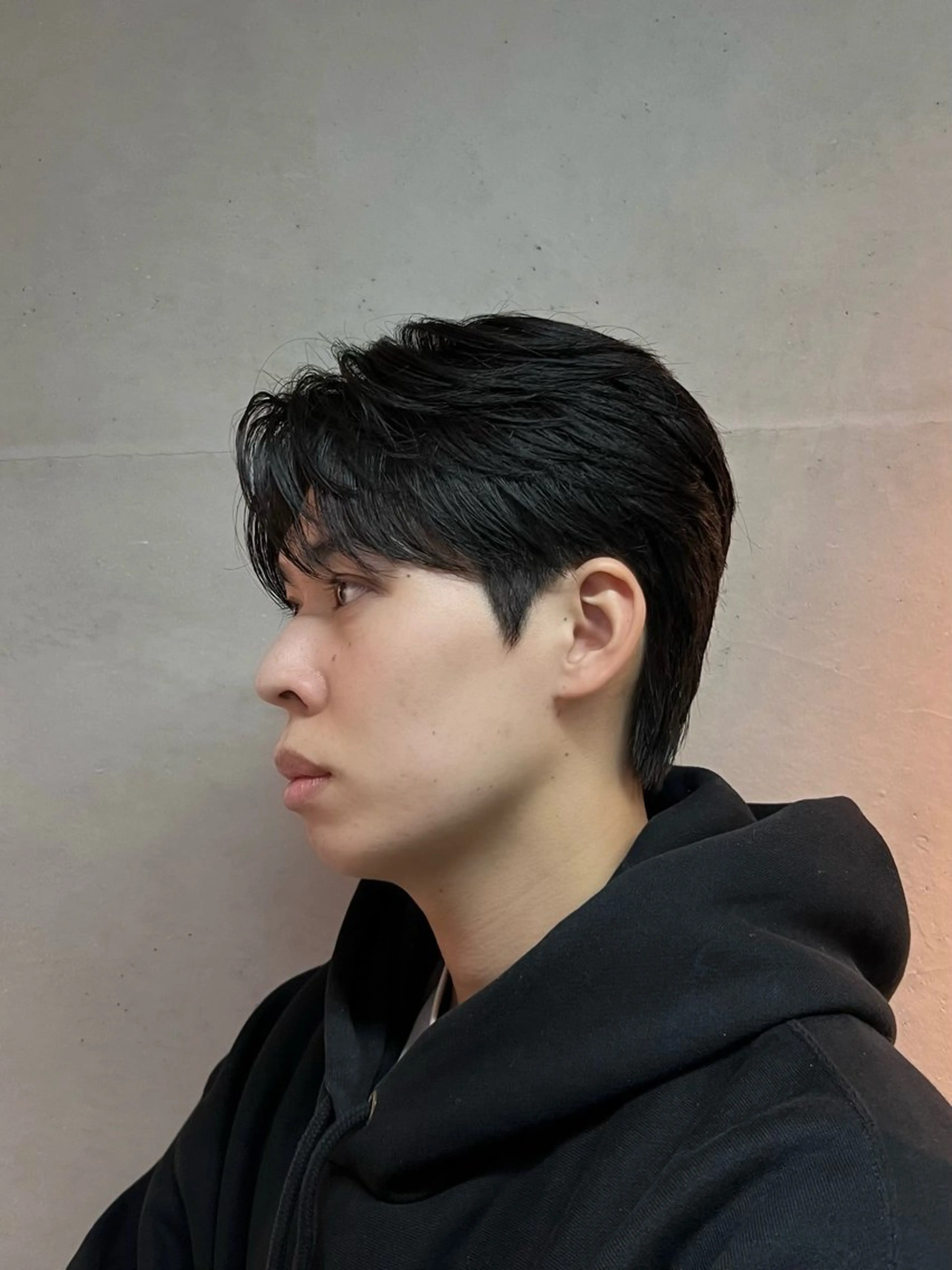 ショート パーマ メンズ センターパート 💥メンズパーマ /表参道/モント💥のヘアスタイル