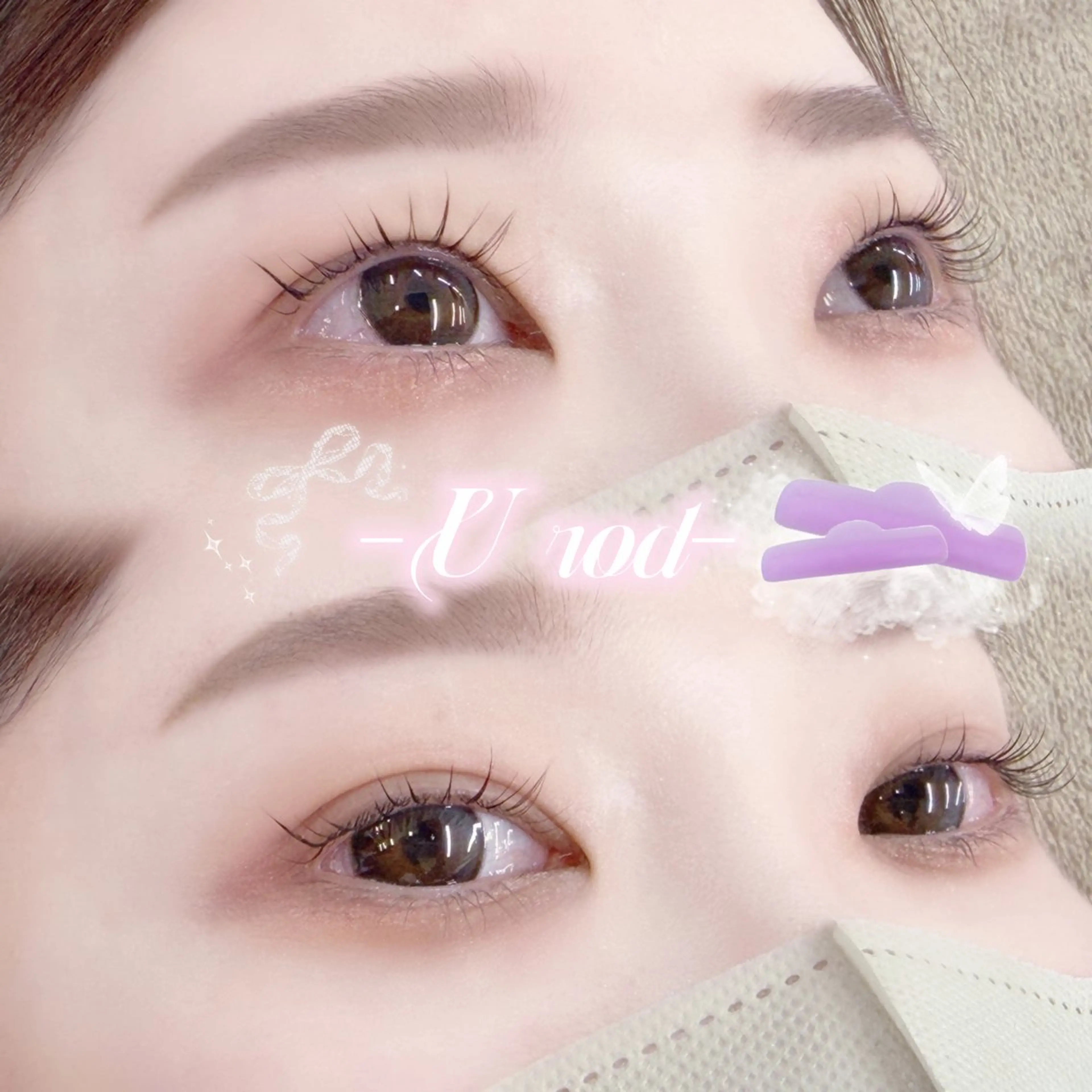 マツエク・マツパ マツパ B⭐︎STAR ︎︎☁ Aki ☁のマツエク・マツパデザイン