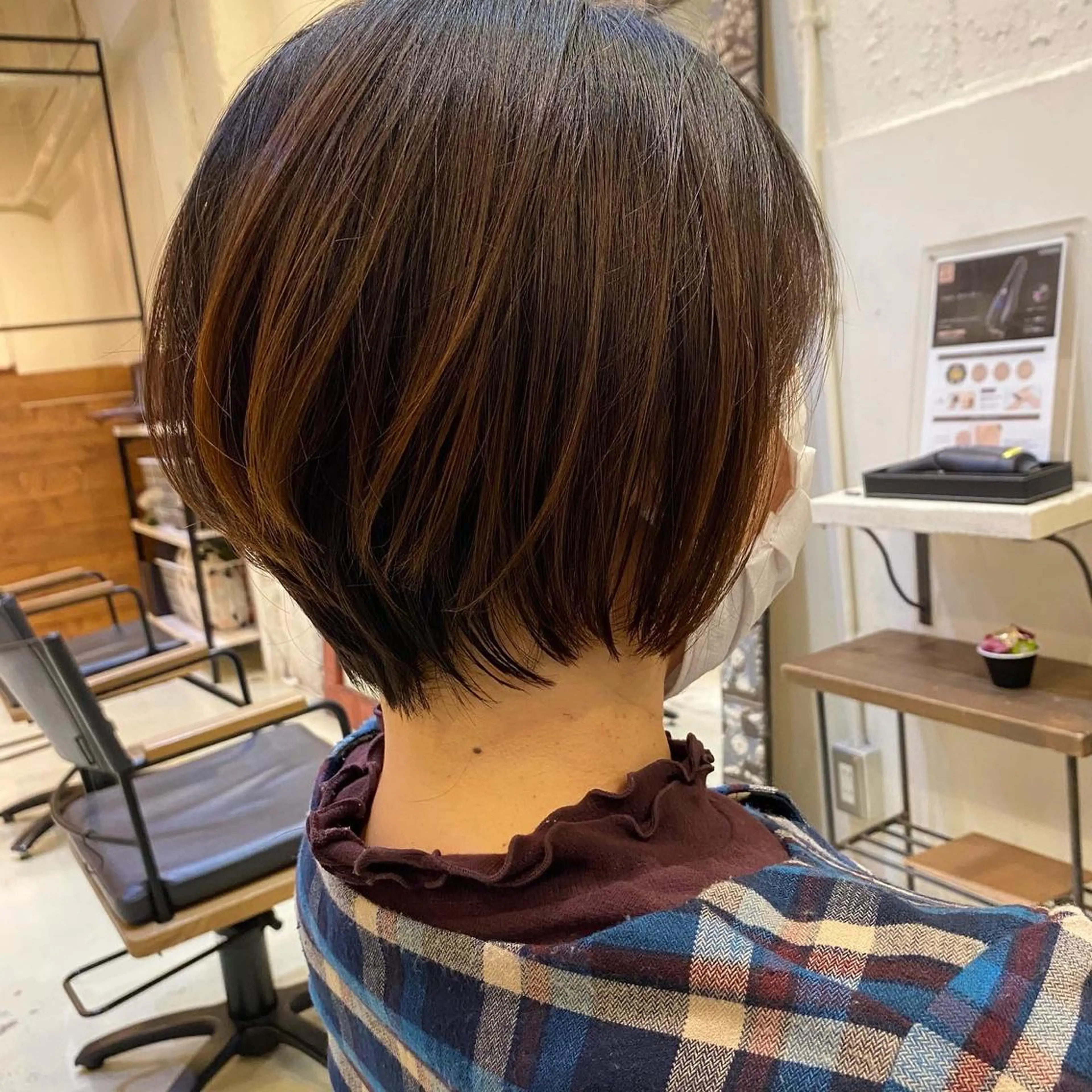 ショート 谷九/天王寺/上本町 ショート/ボブ/北川のヘアスタイル