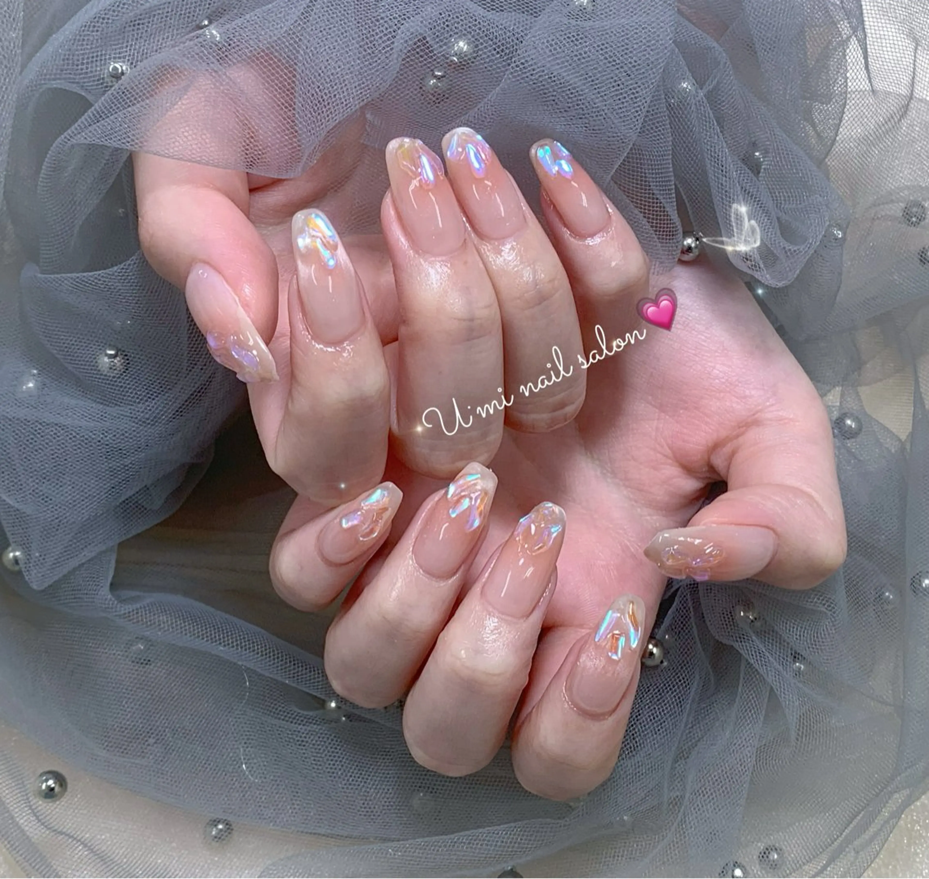 ネイル 持ち込み ハンドネイル U·Mi 上野御徒町容のネイルデザイン