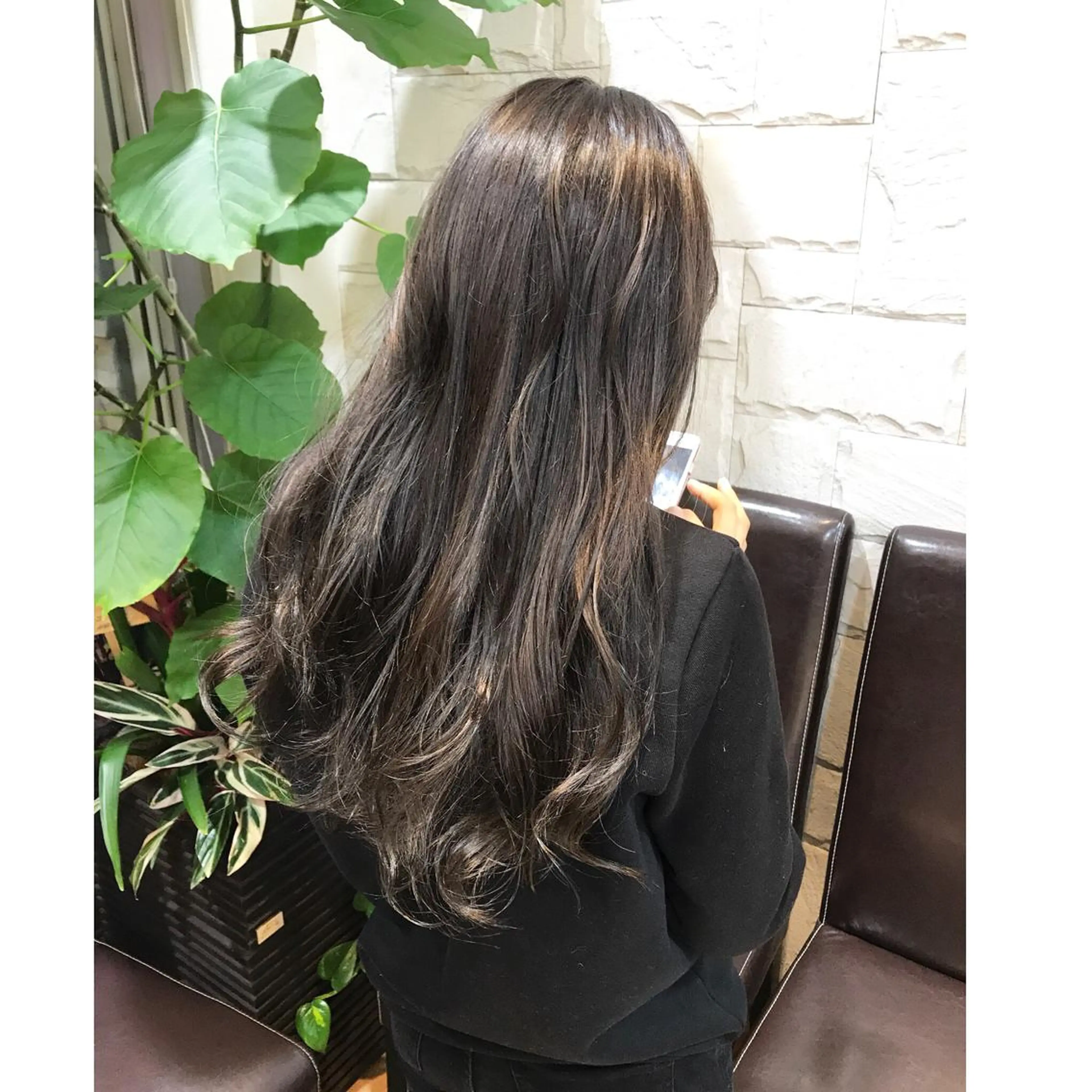 ロング カラー 髪質改善 艶髪🔵ﾌｾﾅｵﾔのヘアスタイル