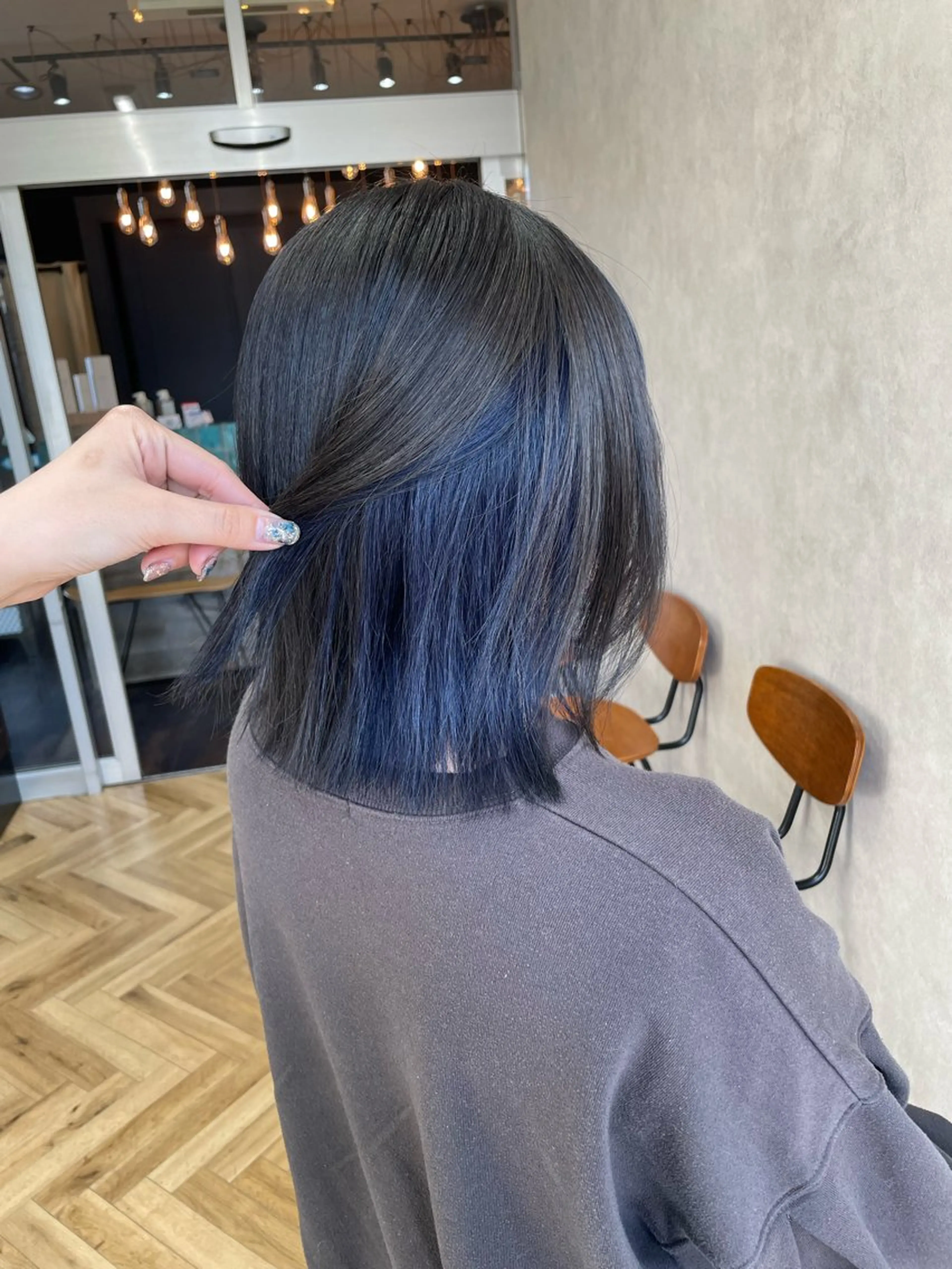 ショート ヘアカラー BALANCE ゆなのヘアスタイル