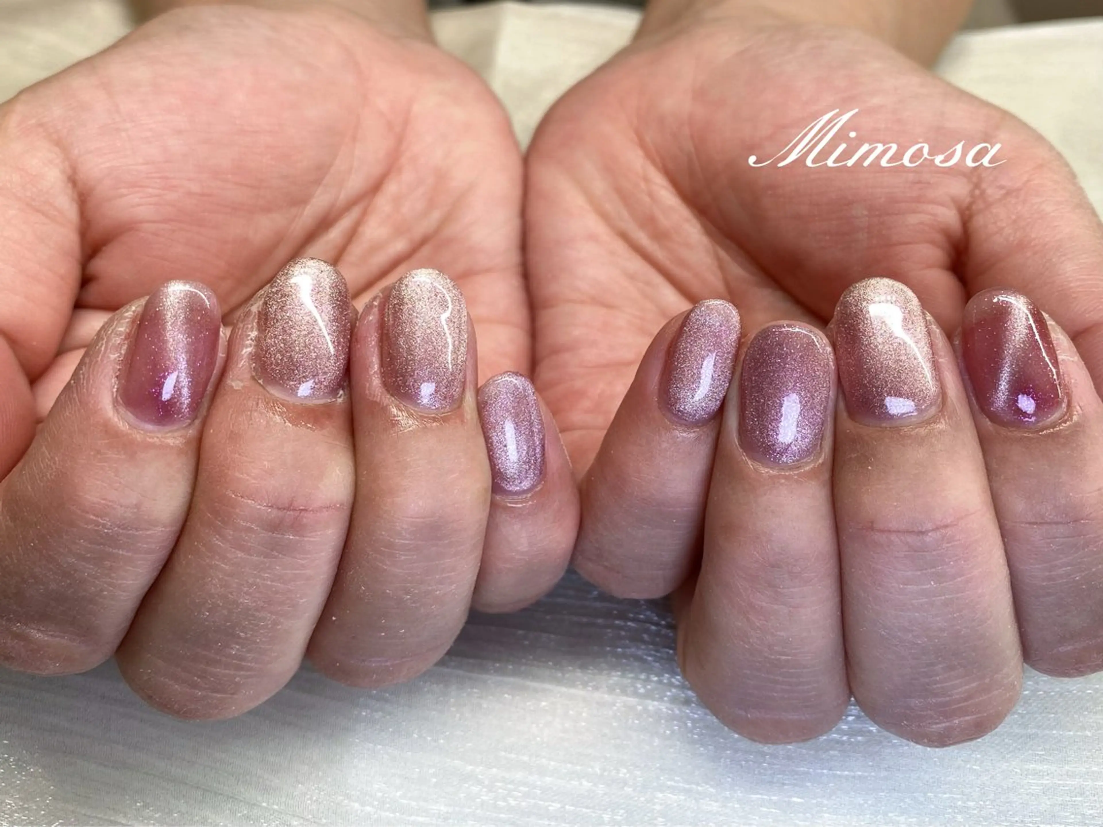 ネイル ハンドネイル 💛Mimosa💛 吉祥寺のネイルデザイン