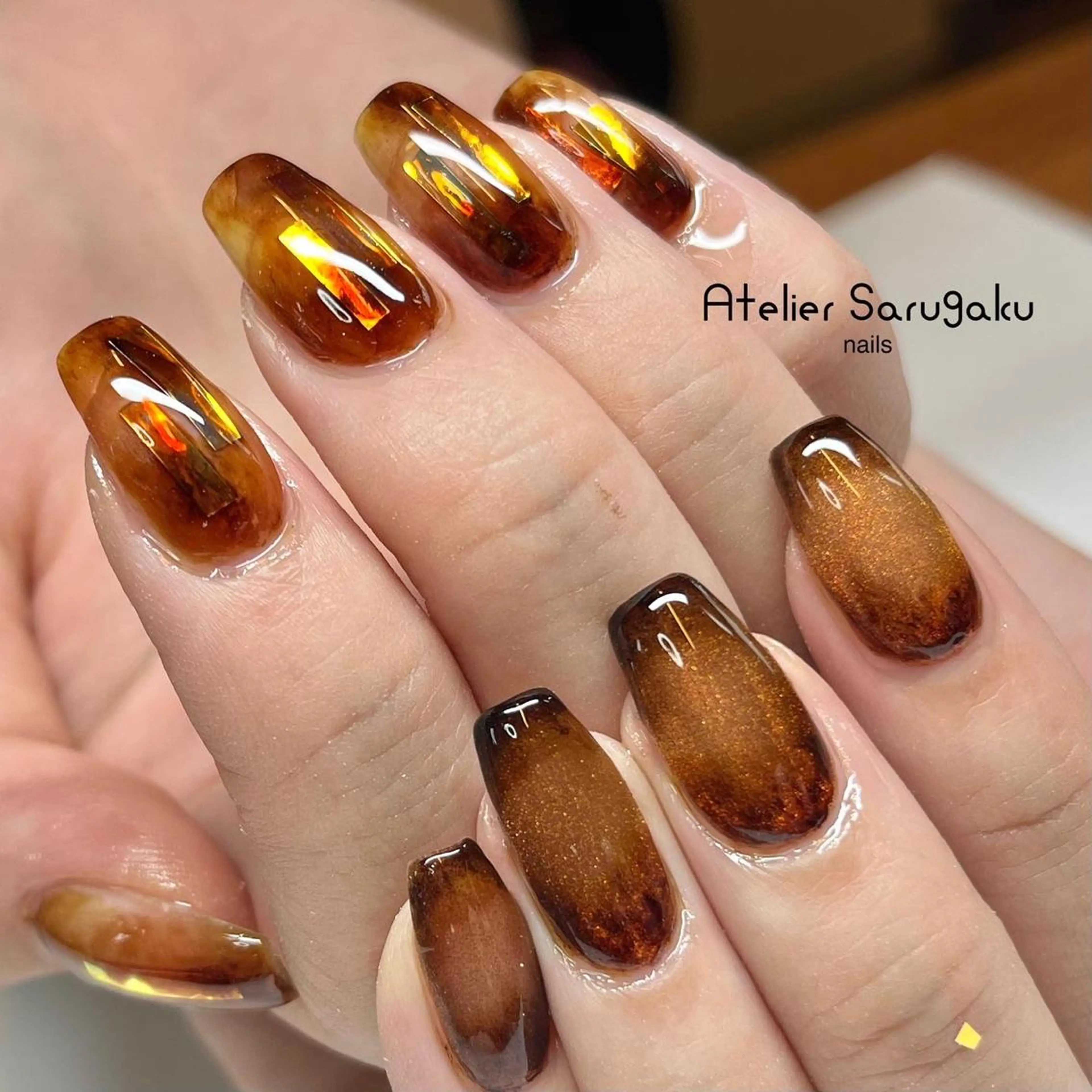 10本イクステンション(クリアイクステンション土台のみ)※別途デザインメニューと合わせてご予約ください。の写真