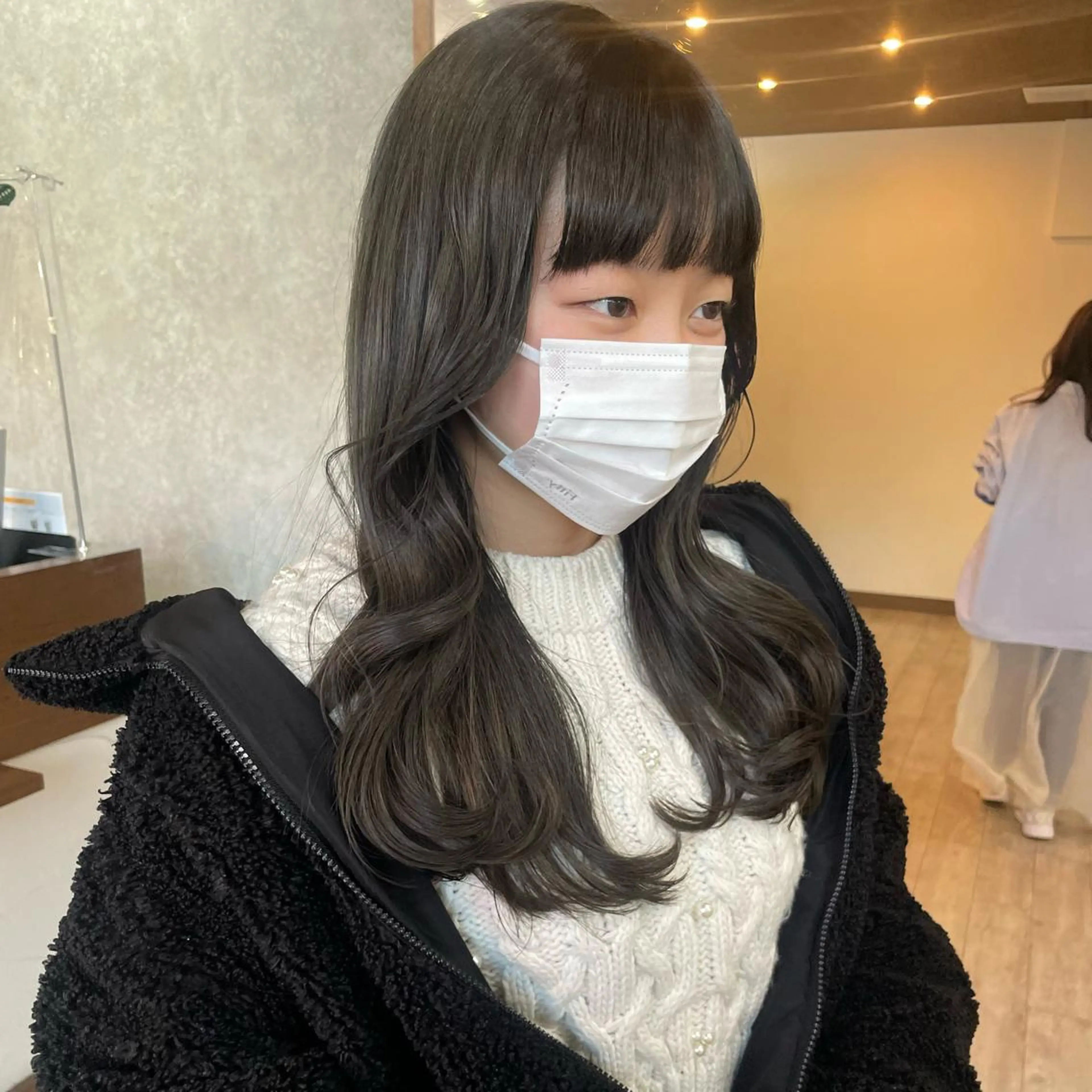 セミロング カラー レイヤー/高橋 みく /池下/千種のヘアスタイル