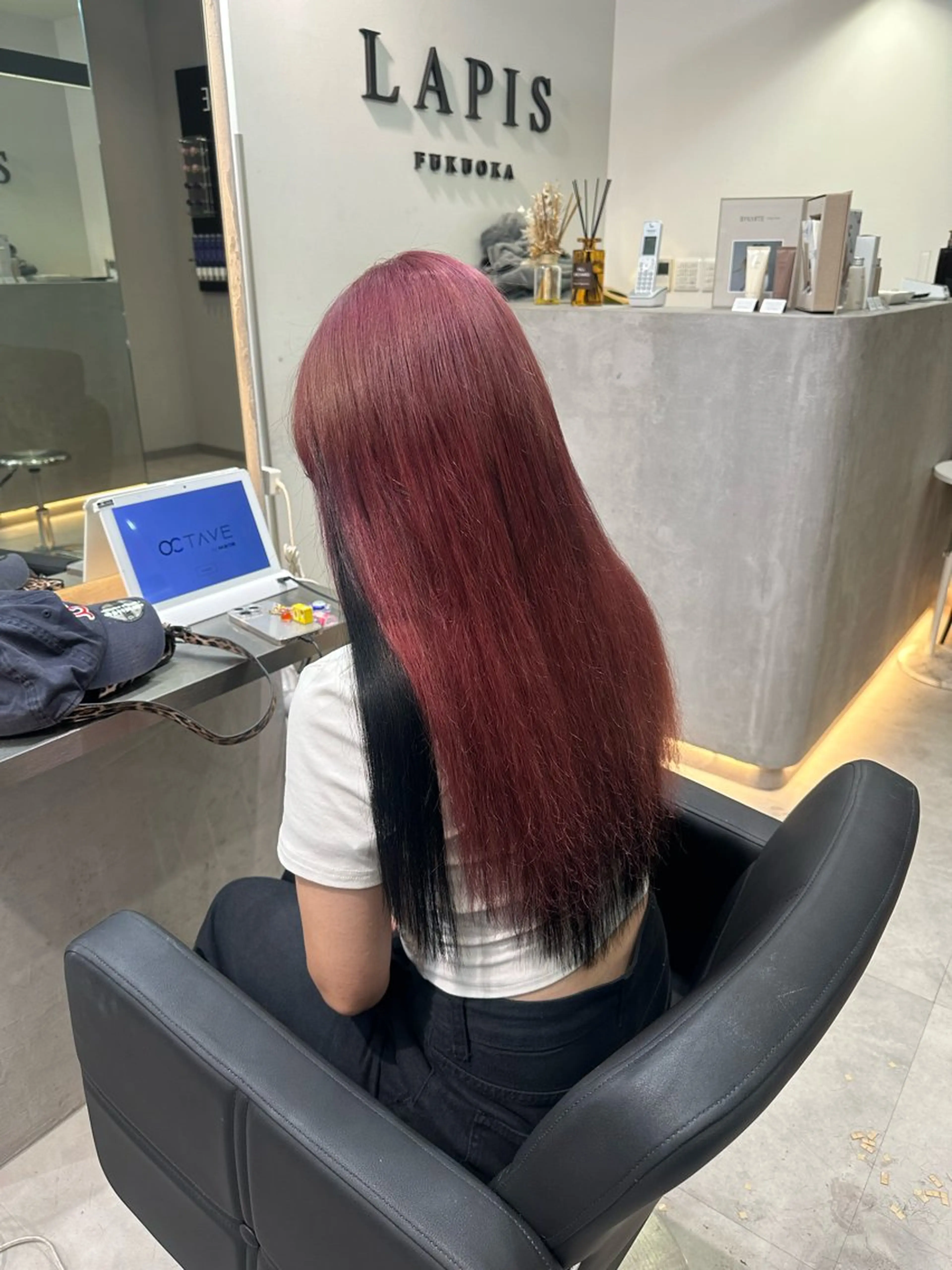 ロング エクステ ロング 濵﨑 颯七のヘアスタイル