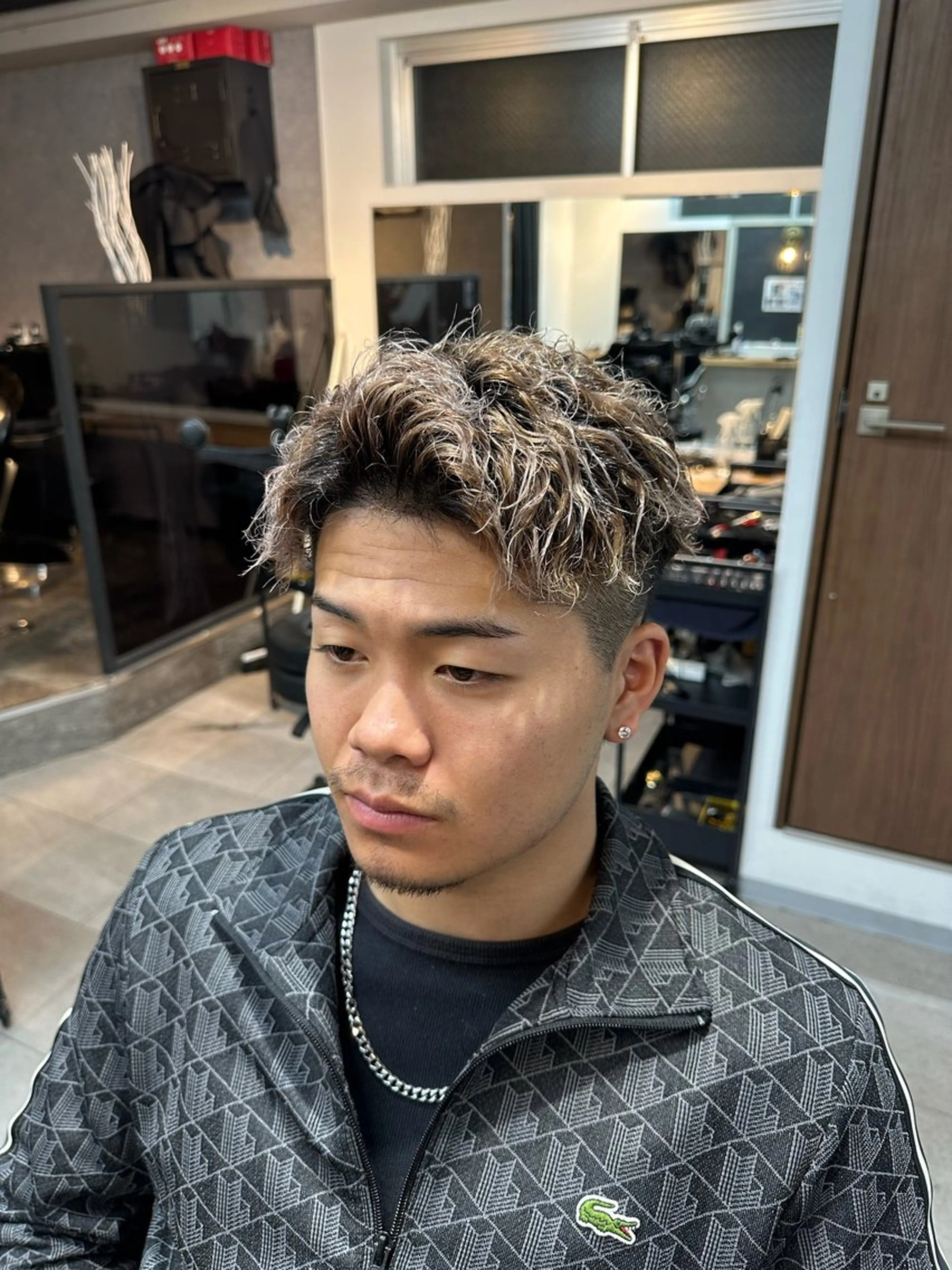 カラー パーマ メンズ 🇺🇸大宮パーマ 波巻き/ツイスパのヘアスタイル