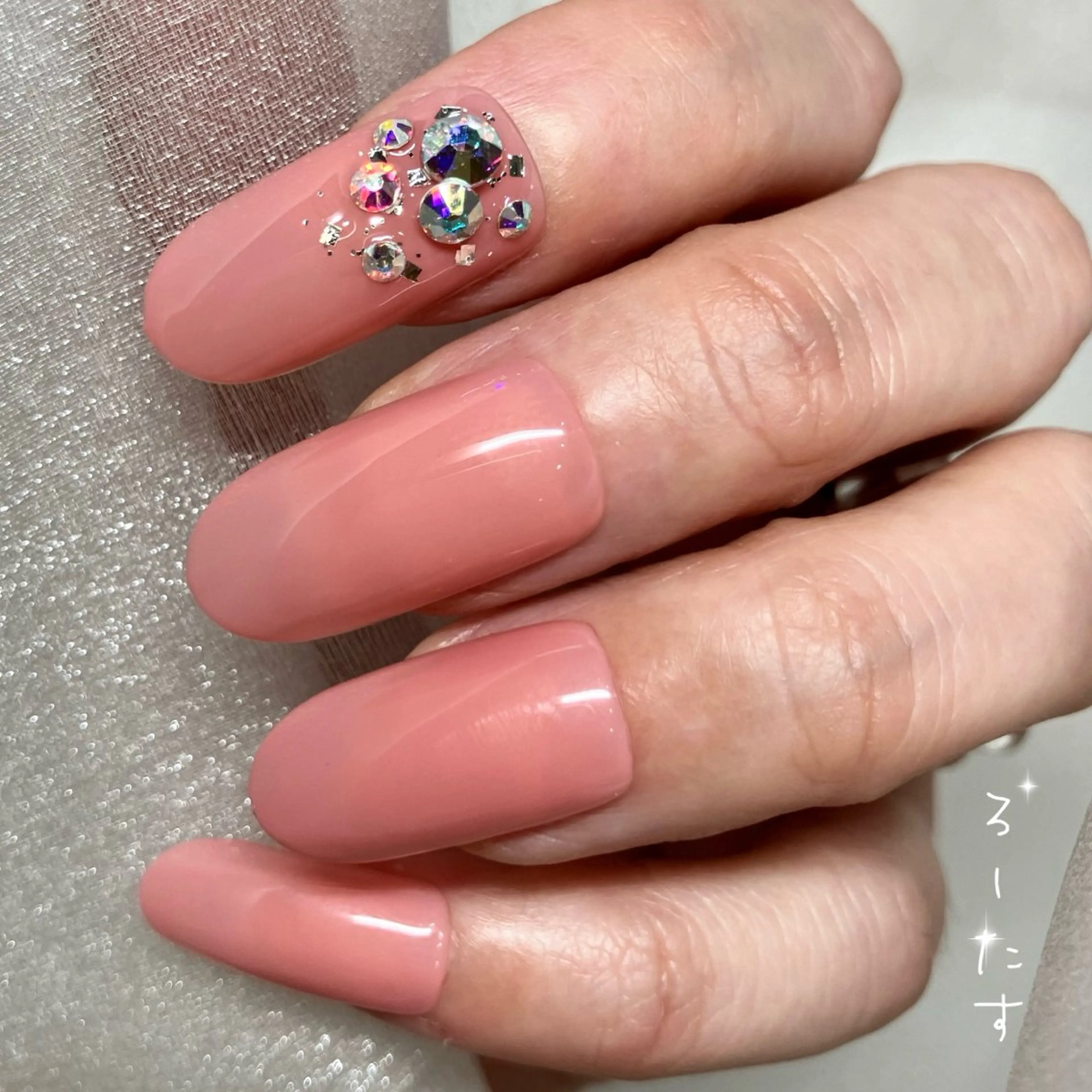 ネイル ハンドネイル マオジェル導入サロン ♡ろーたすのネイルデザイン