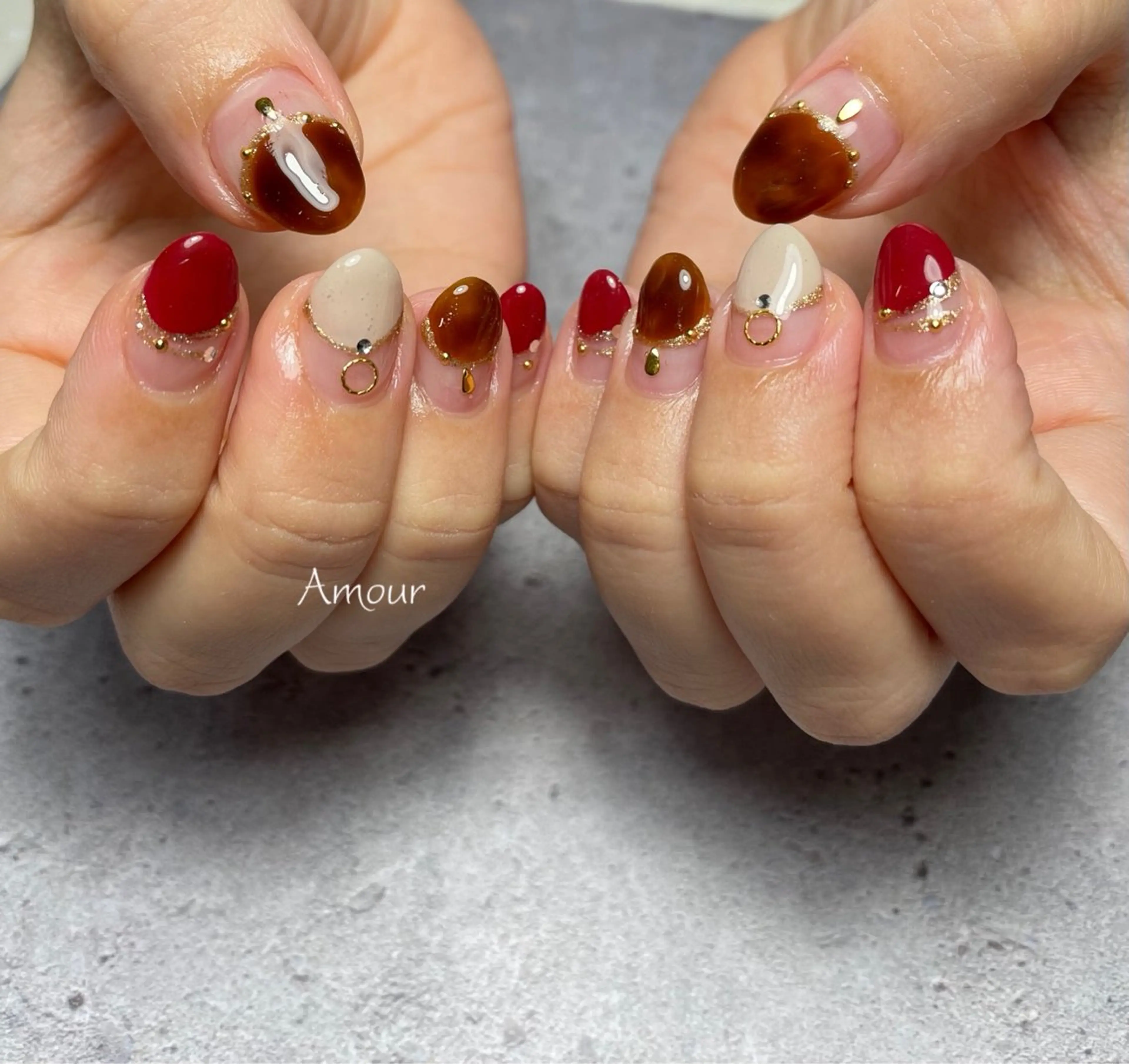 ネイル Nail Salon Amourのネイルデザイン