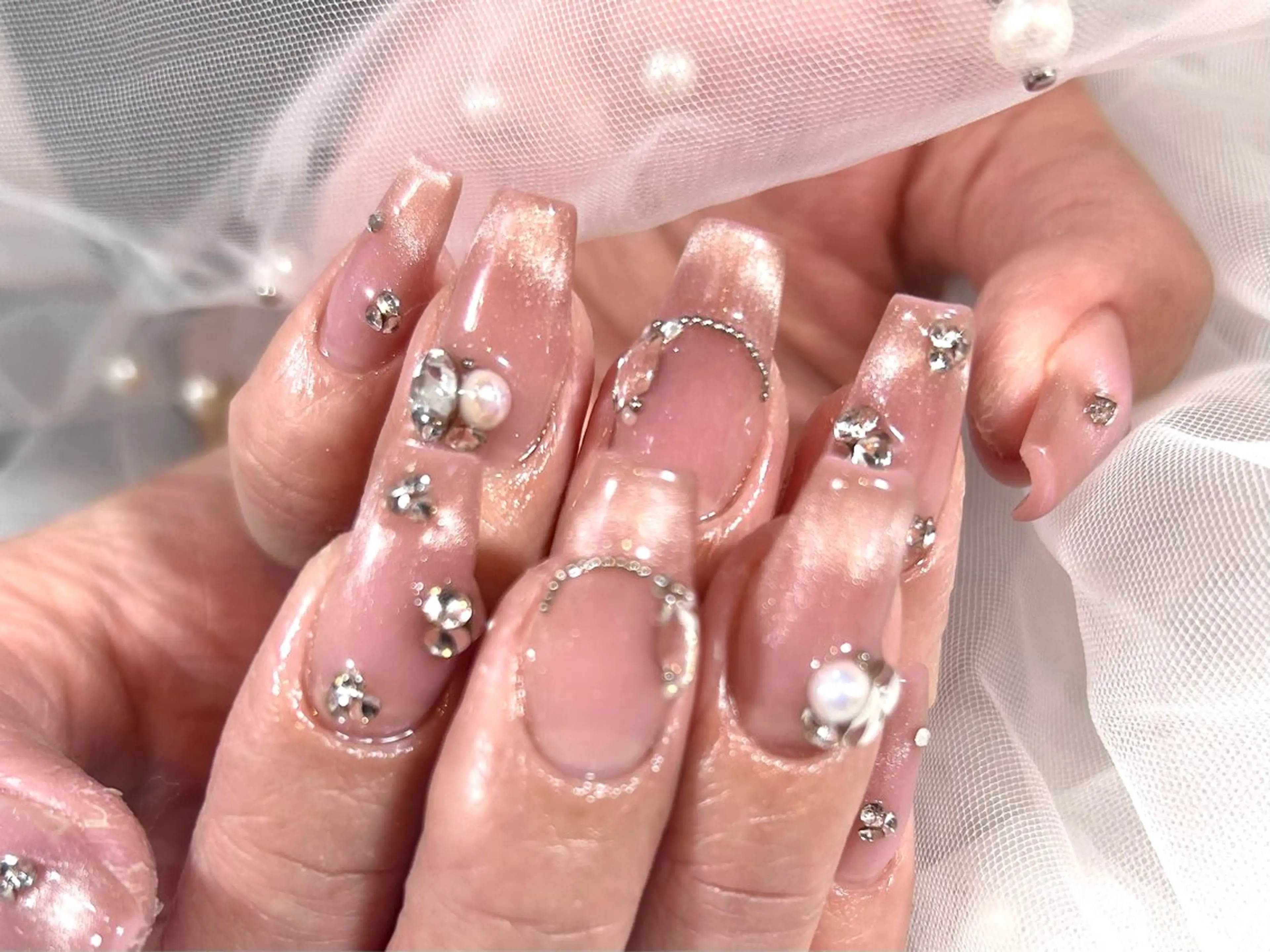 🉐4月限定🌟初回オフ無料❣️【オフあり】スカルプ10本長さ出し🍓120分やり放題コースの写真