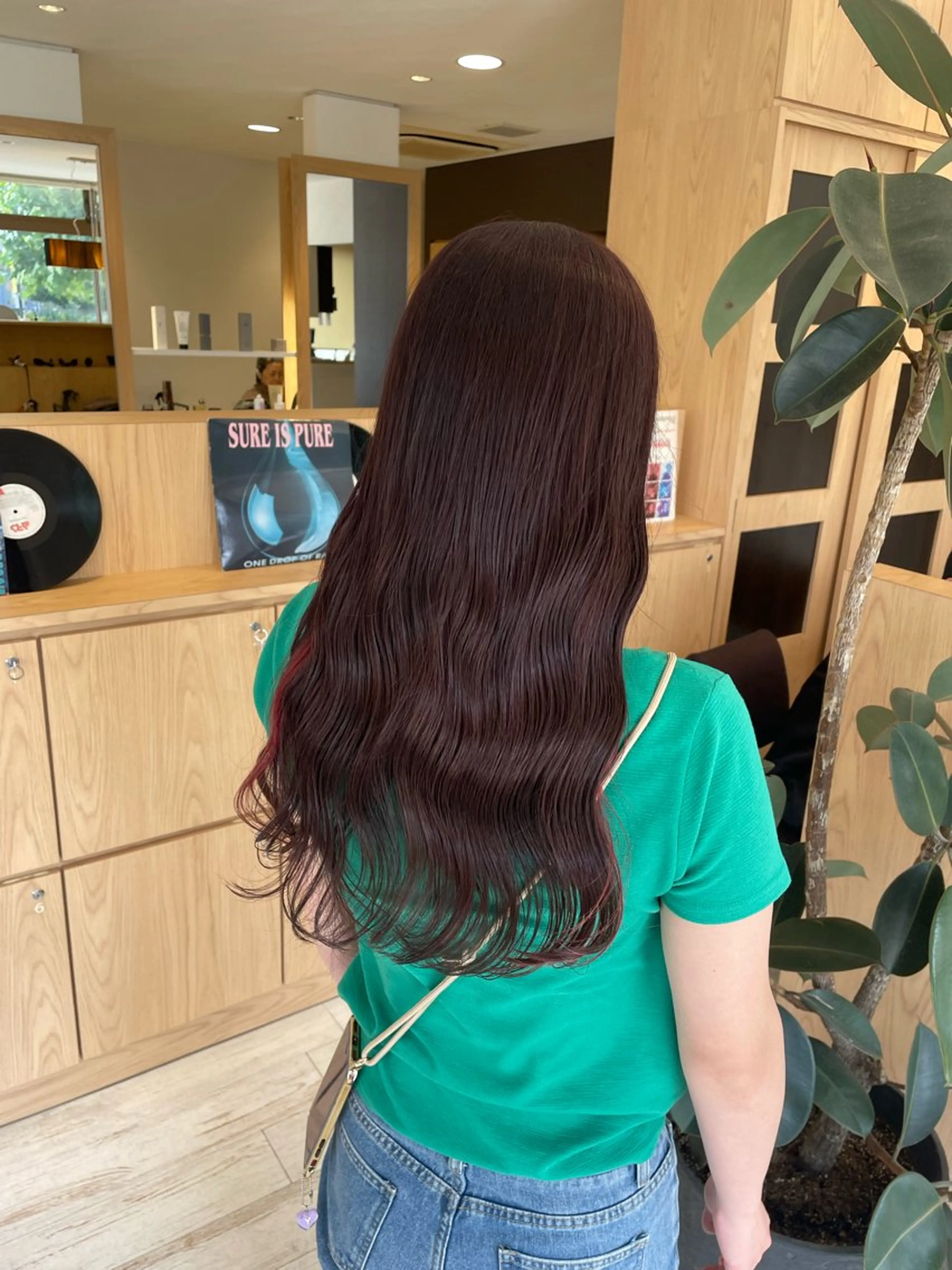 ロング カラー 森浦 莉乃のヘアスタイル