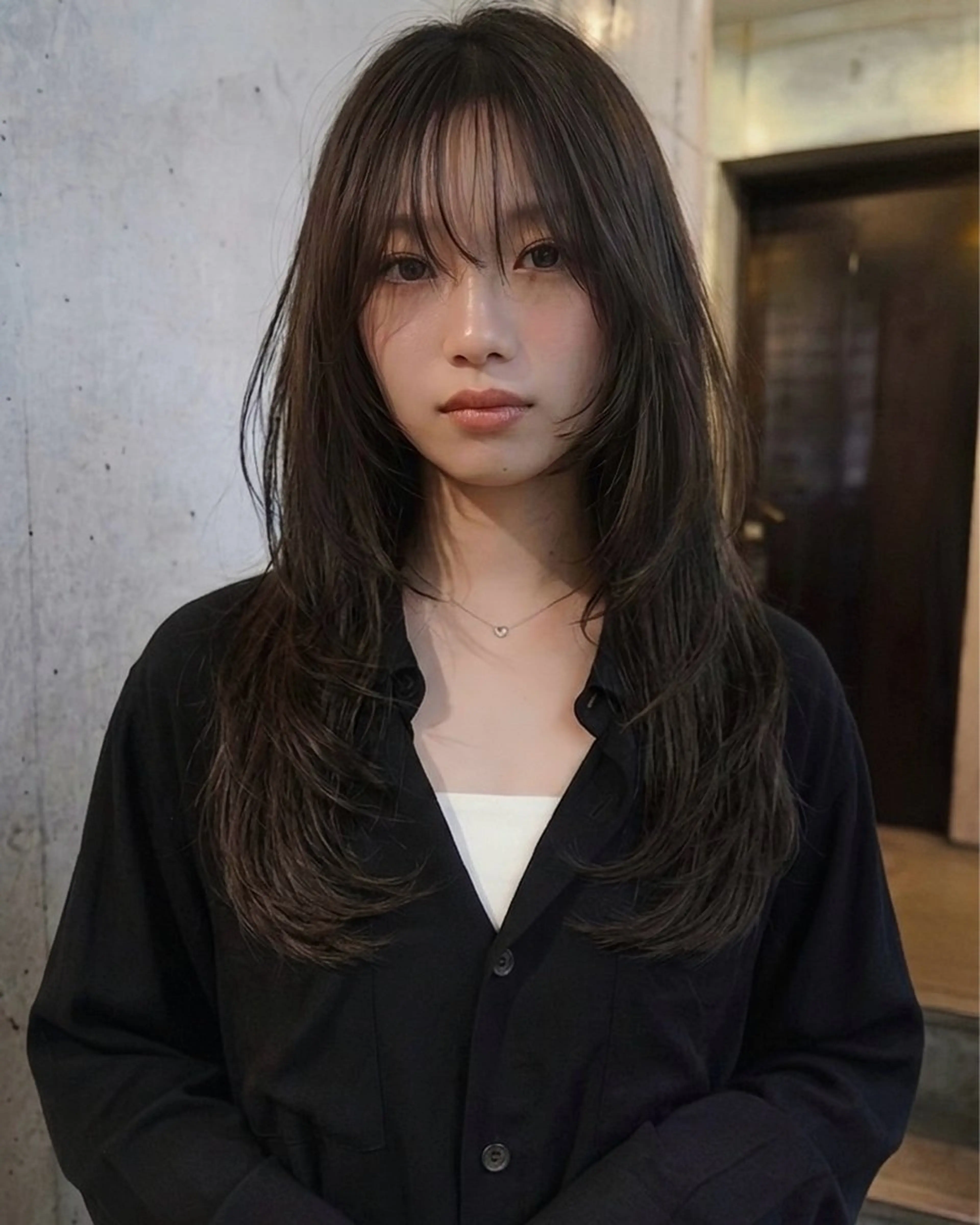 セミロング レイヤーカット カット ヘアカラー ﾘｭｳﾄ/ オシャレ製造美容師のヘアスタイル