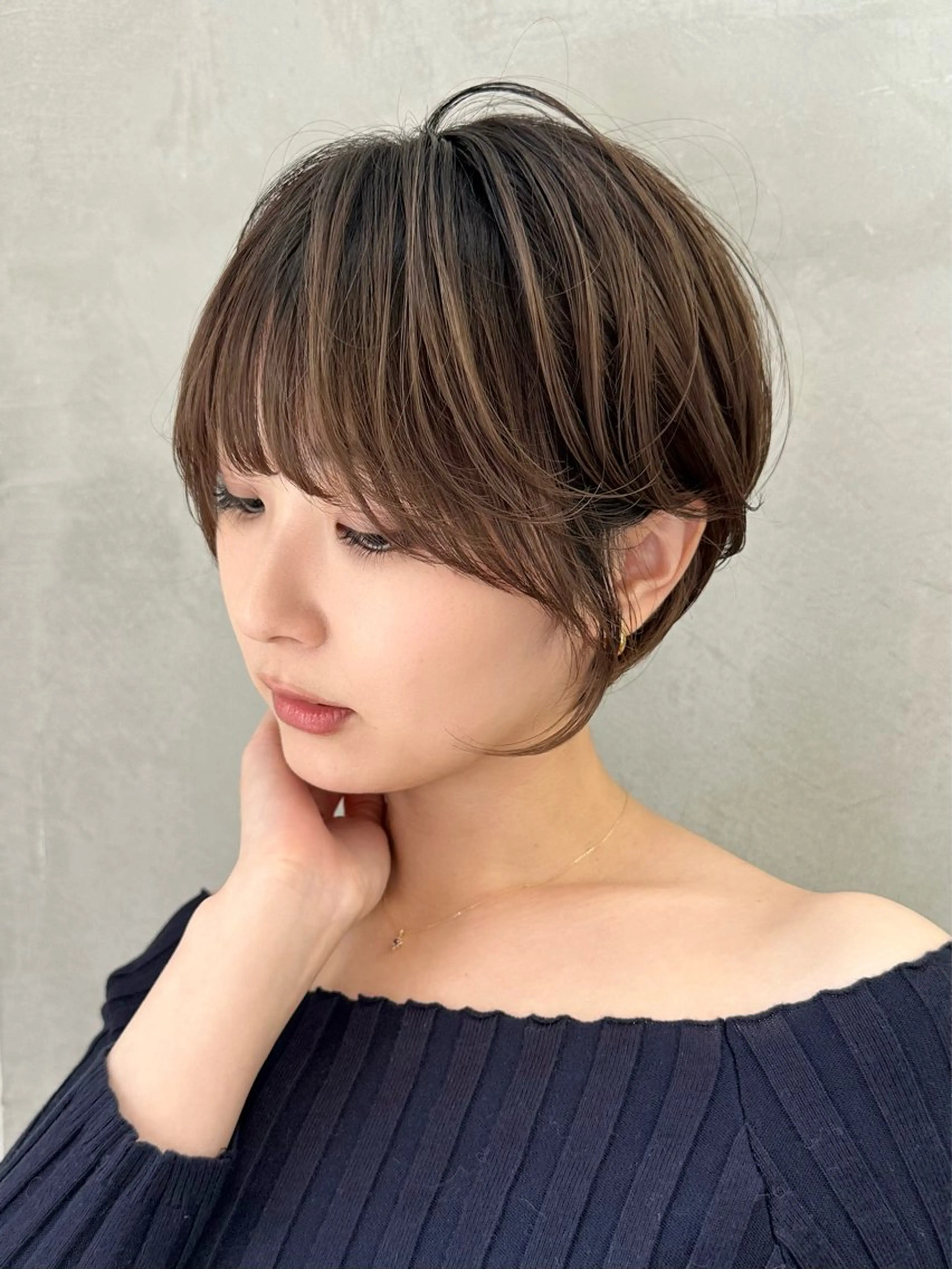 ショート ショートヘア 小顔カット カット ヘアカラー トリートメント ヘッドスパ taiga レイヤー /髪質改善/矯正🌈のヘアスタイル