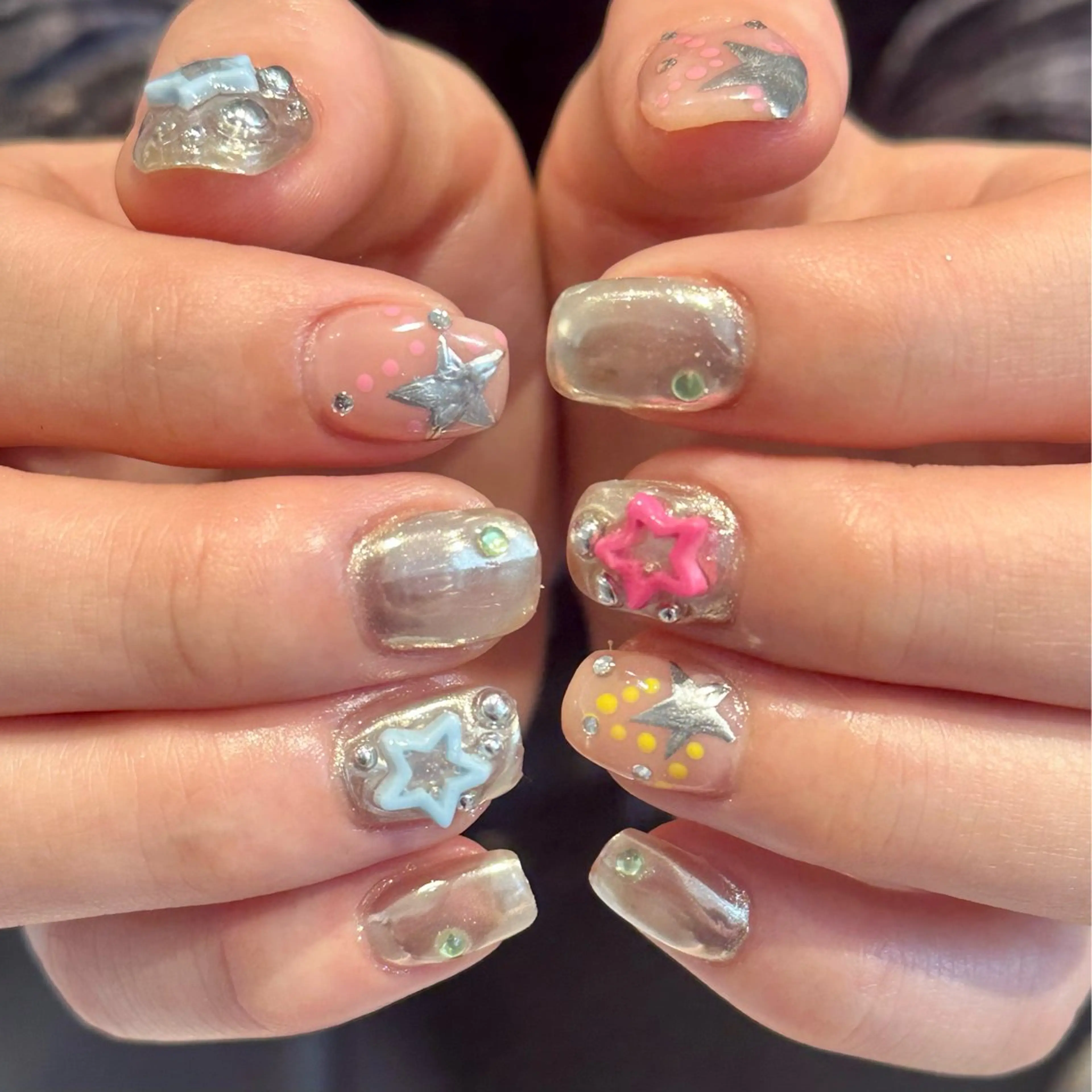 ネイル ハイトーン特化 pepe🎀のヘアスタイル