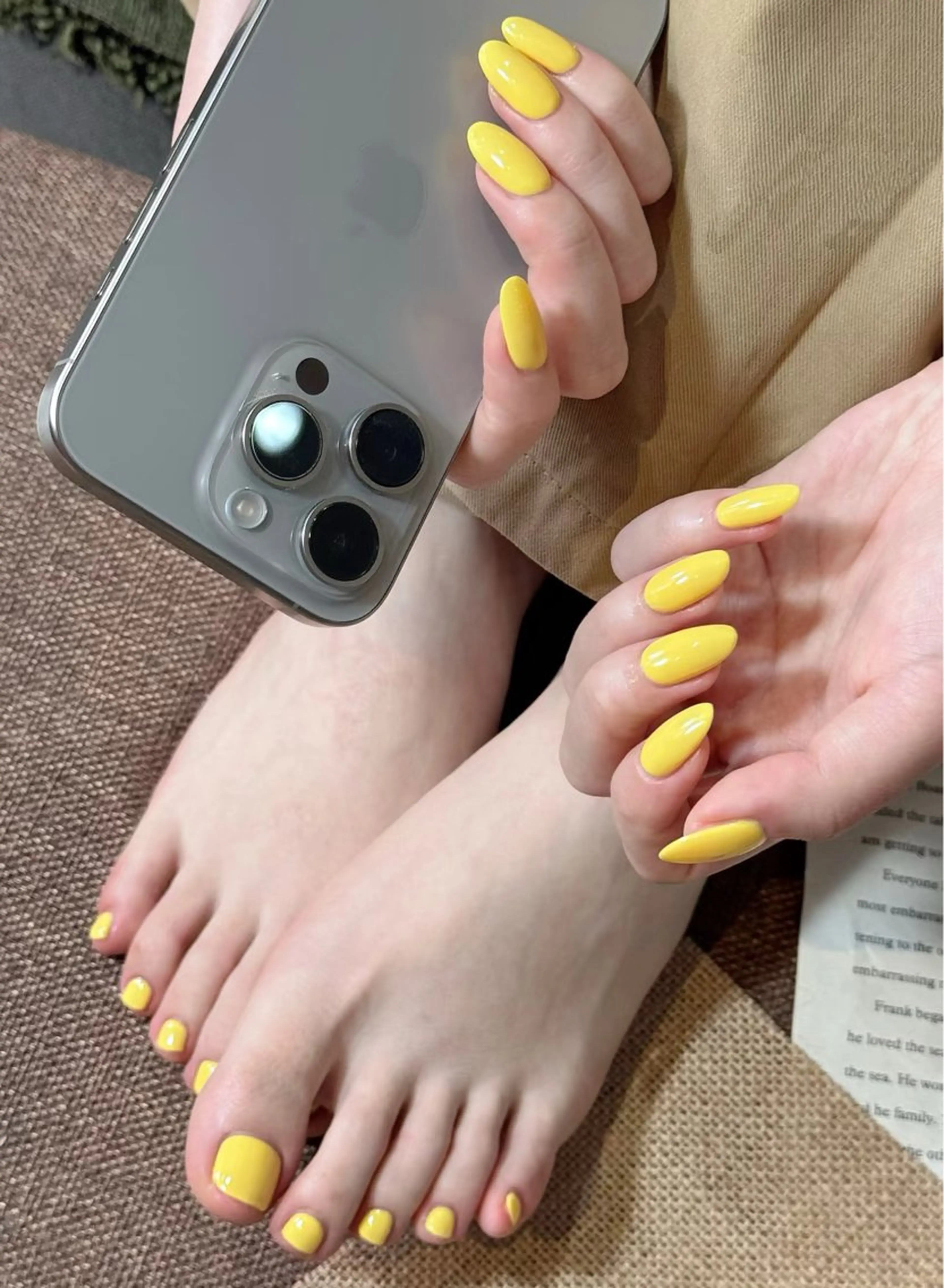 ネイル ハンドネイル フットネイル MoonNail ユリ🌸のネイルデザイン