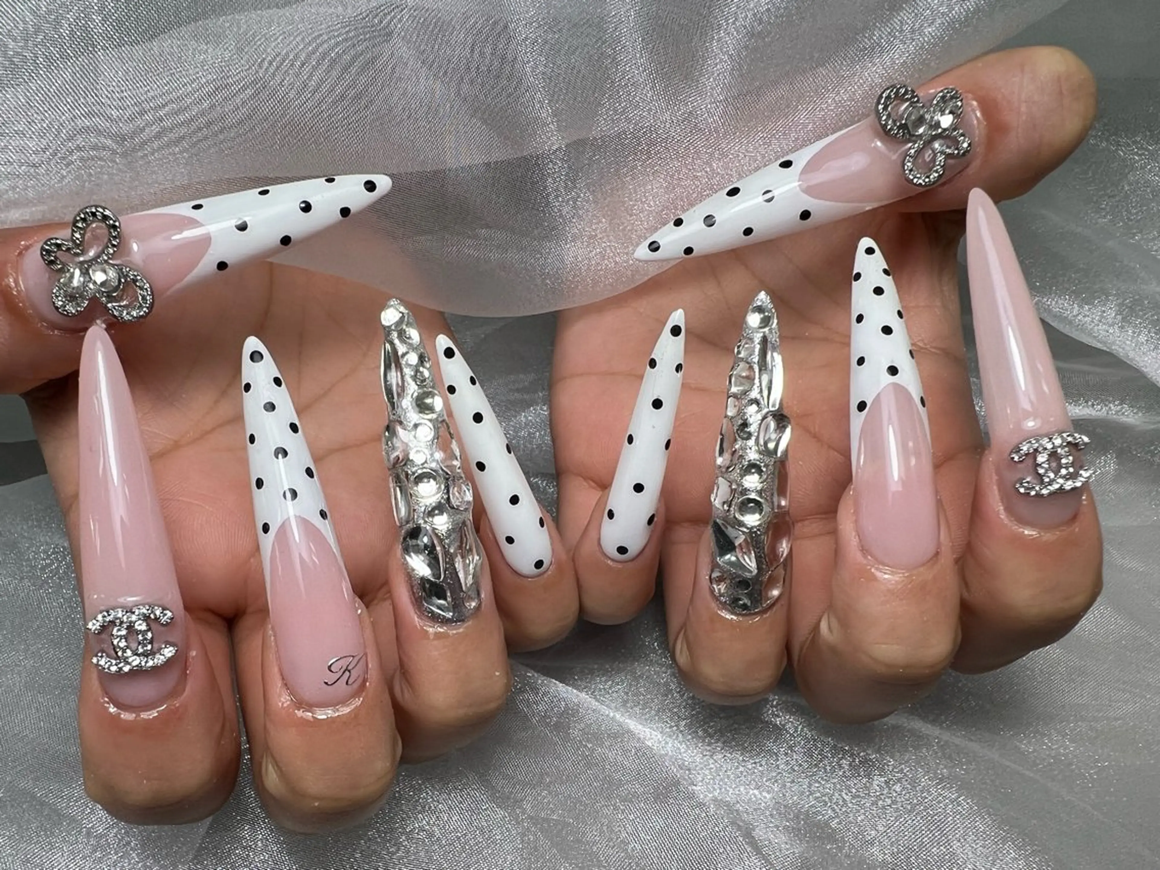 ネイル ハンドネイル Mana‪ ‪·͜· ❤︎‬のネイルデザイン