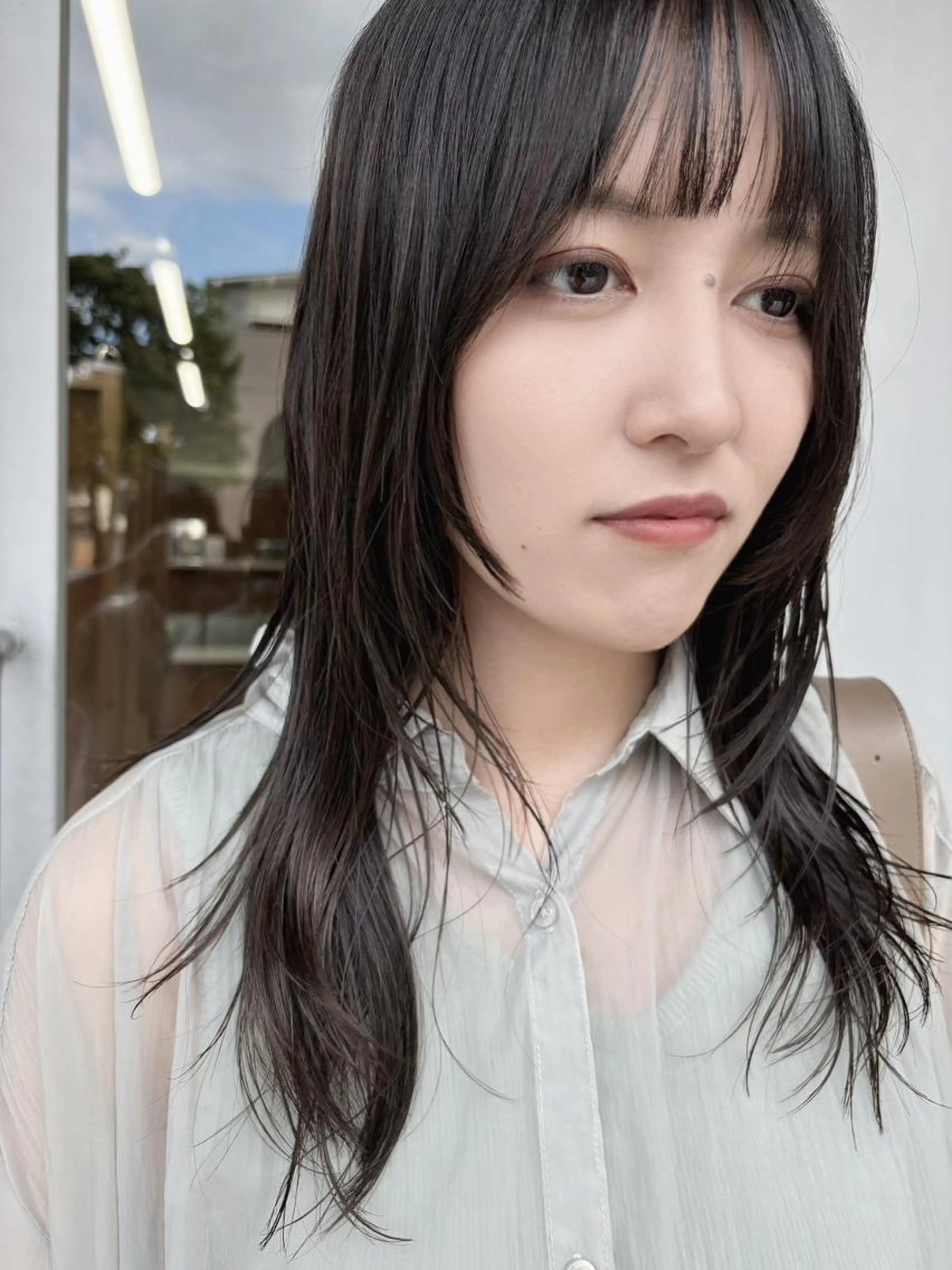 🥣メンテナンスコース🥣《平日限定》前髪カット➕ダメージケアカラー➕保湿トリートメントの写真