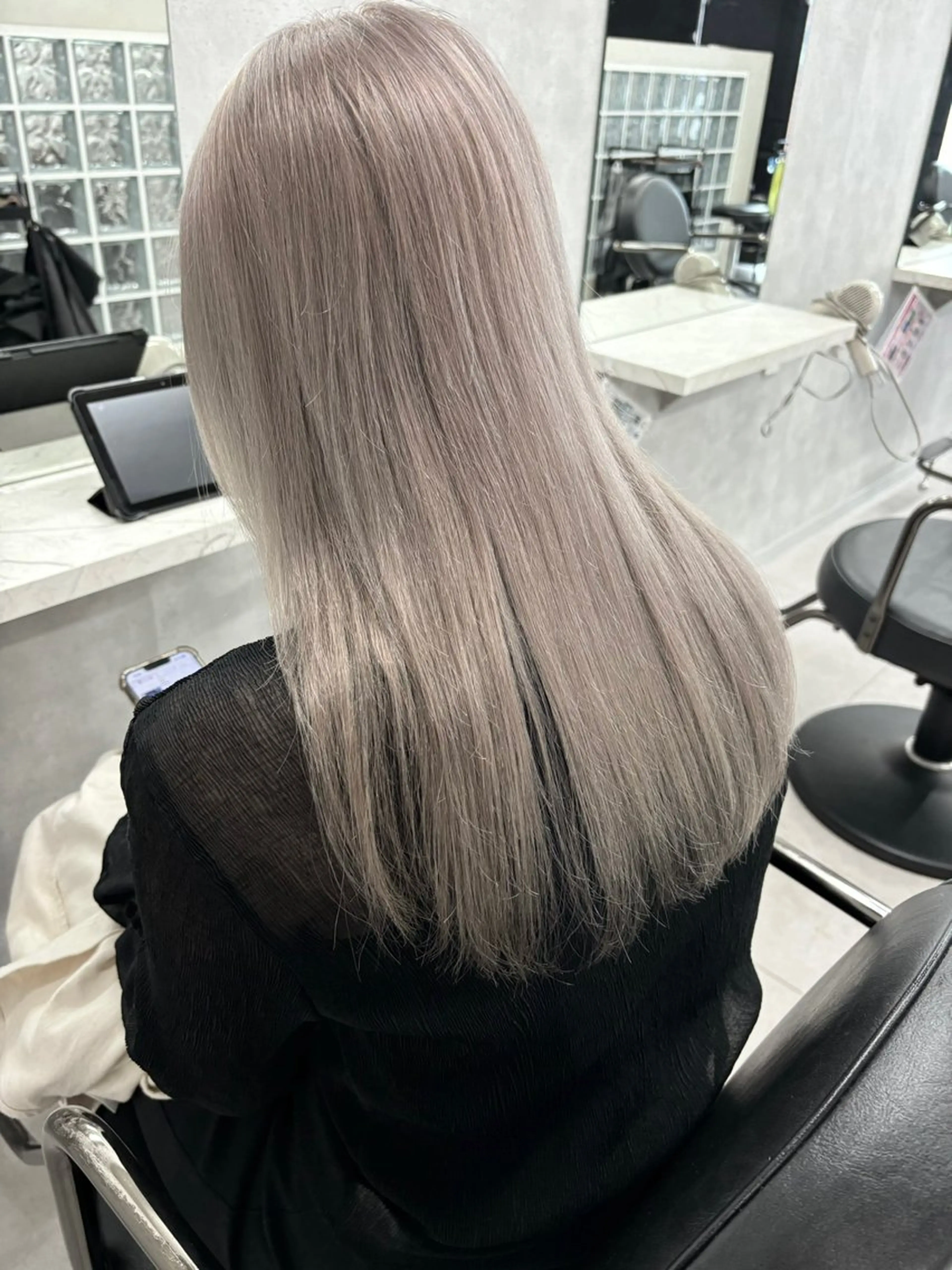 カット＋ダブルカラー🌈の写真