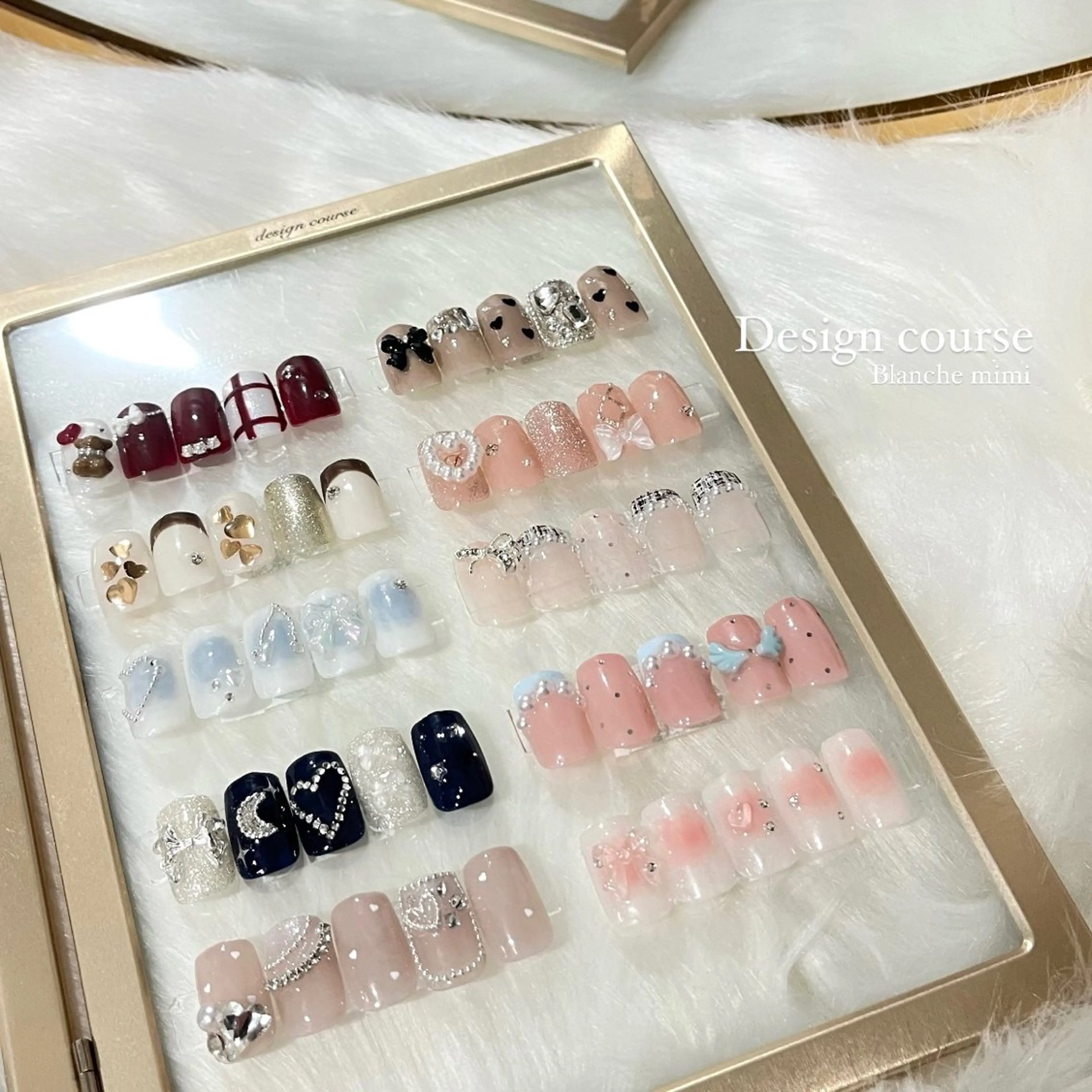 ネイル ハンドネイル Blanche mimi.u_aのネイルデザイン