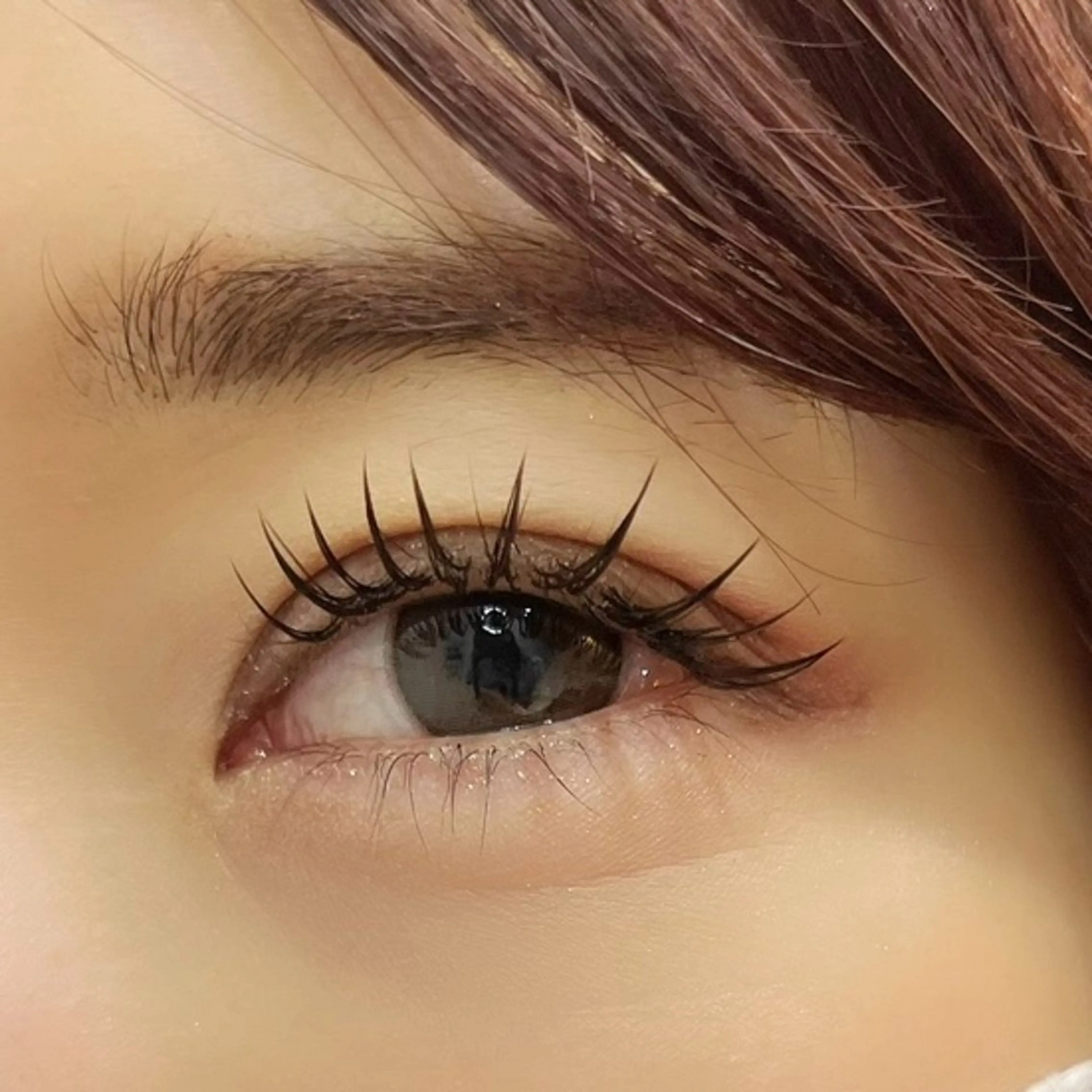 【🤎ブラウンカラーエクステ🤎】100本6500円/120本7000円(初回オフ無料)の写真