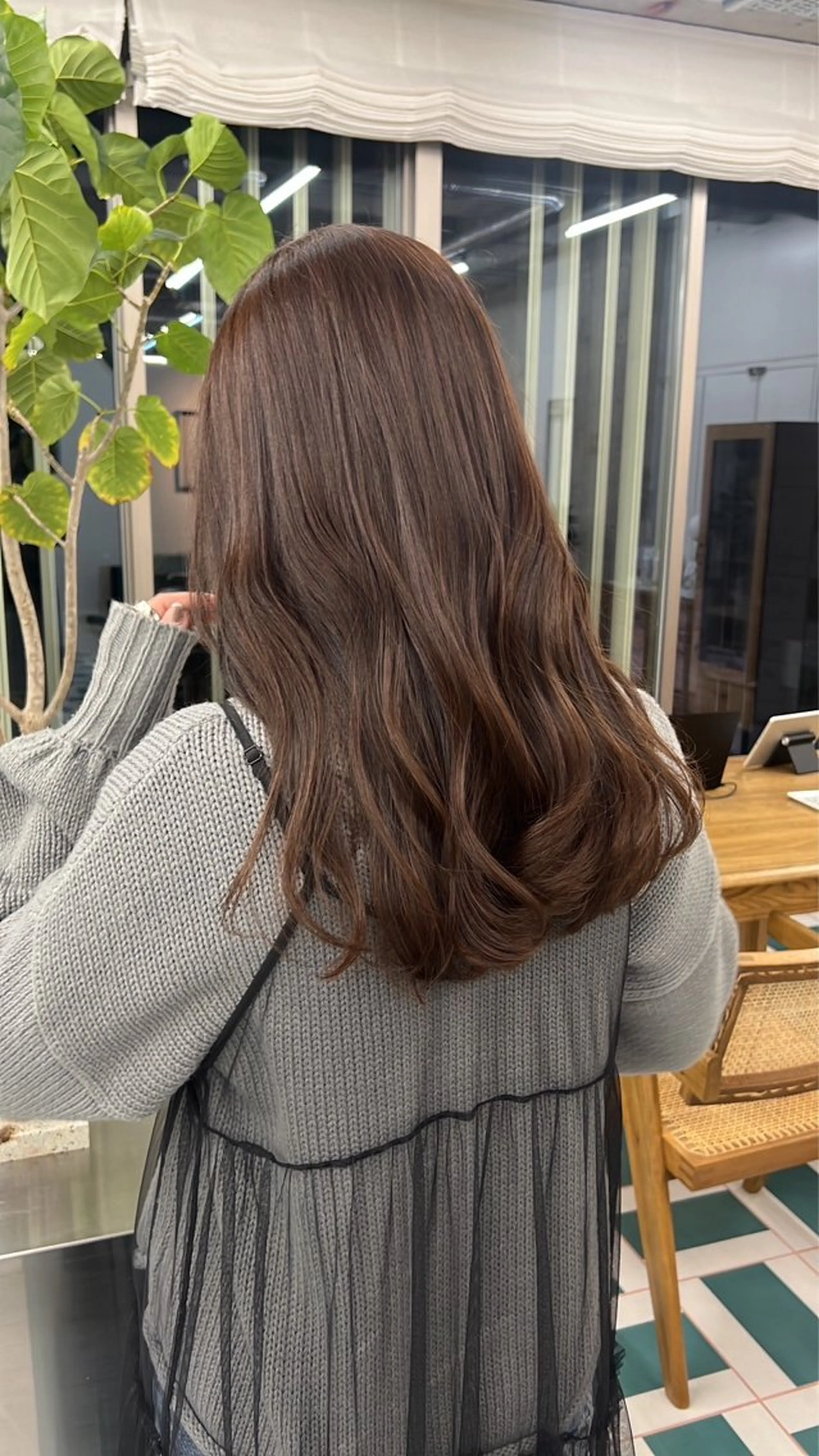 セミロング 髪質改善 AYAKA/名古屋/ 栄/ボブ/透明カラーのヘアスタイル