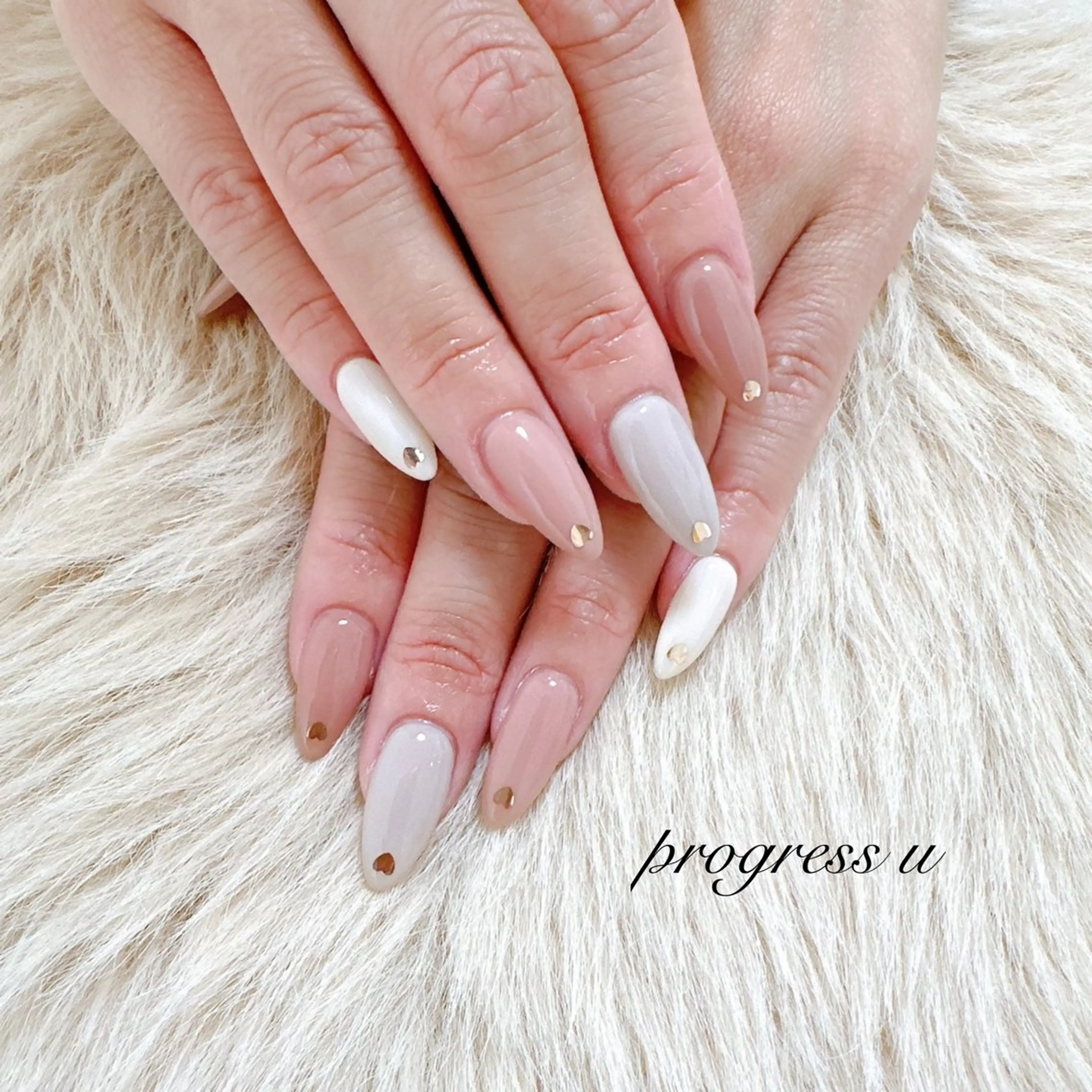 ネイル ハンドネイル ハンドケア progress uのネイルデザイン