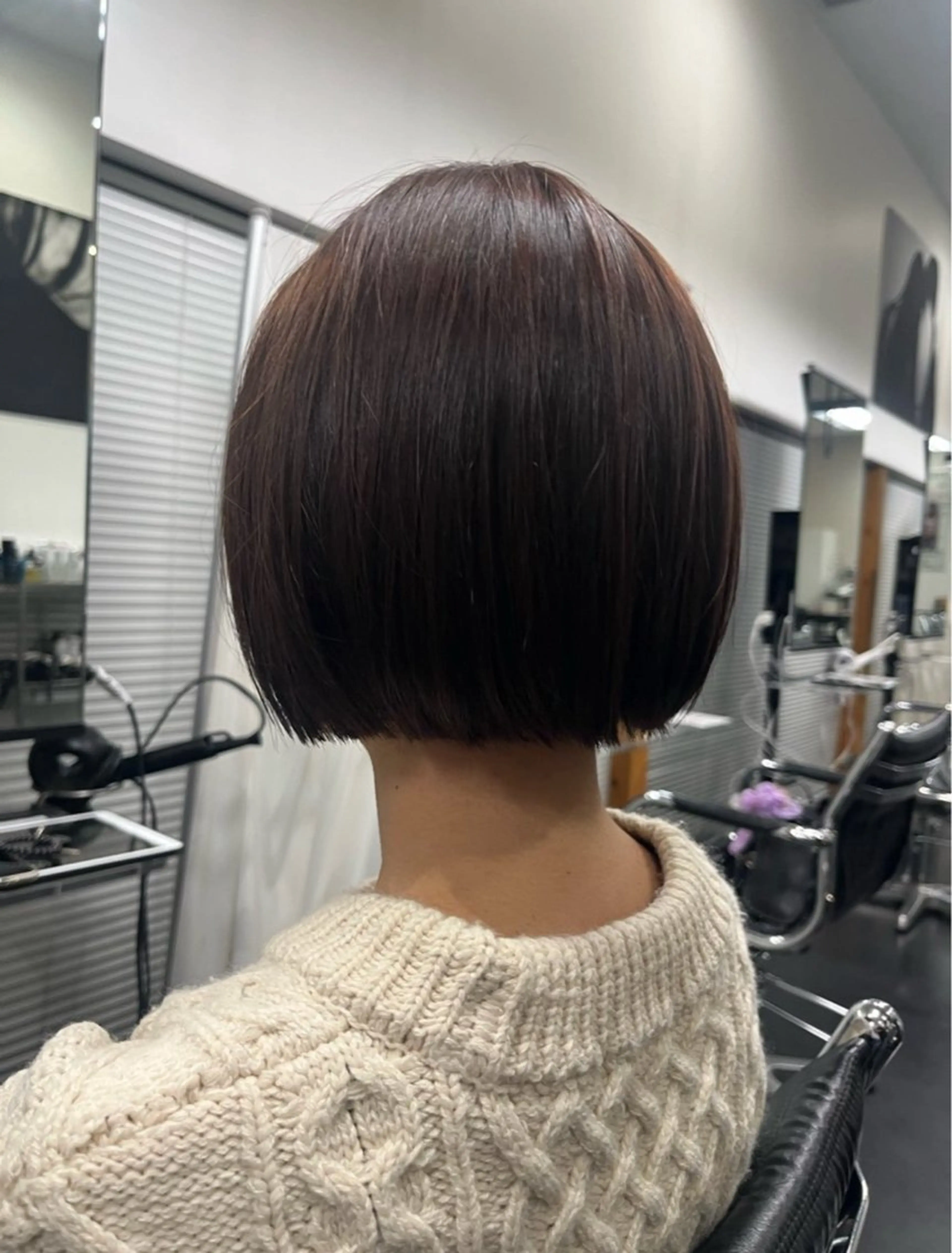 ミディアム カラー ブリーチモデル募集 古内柊のヘアスタイル