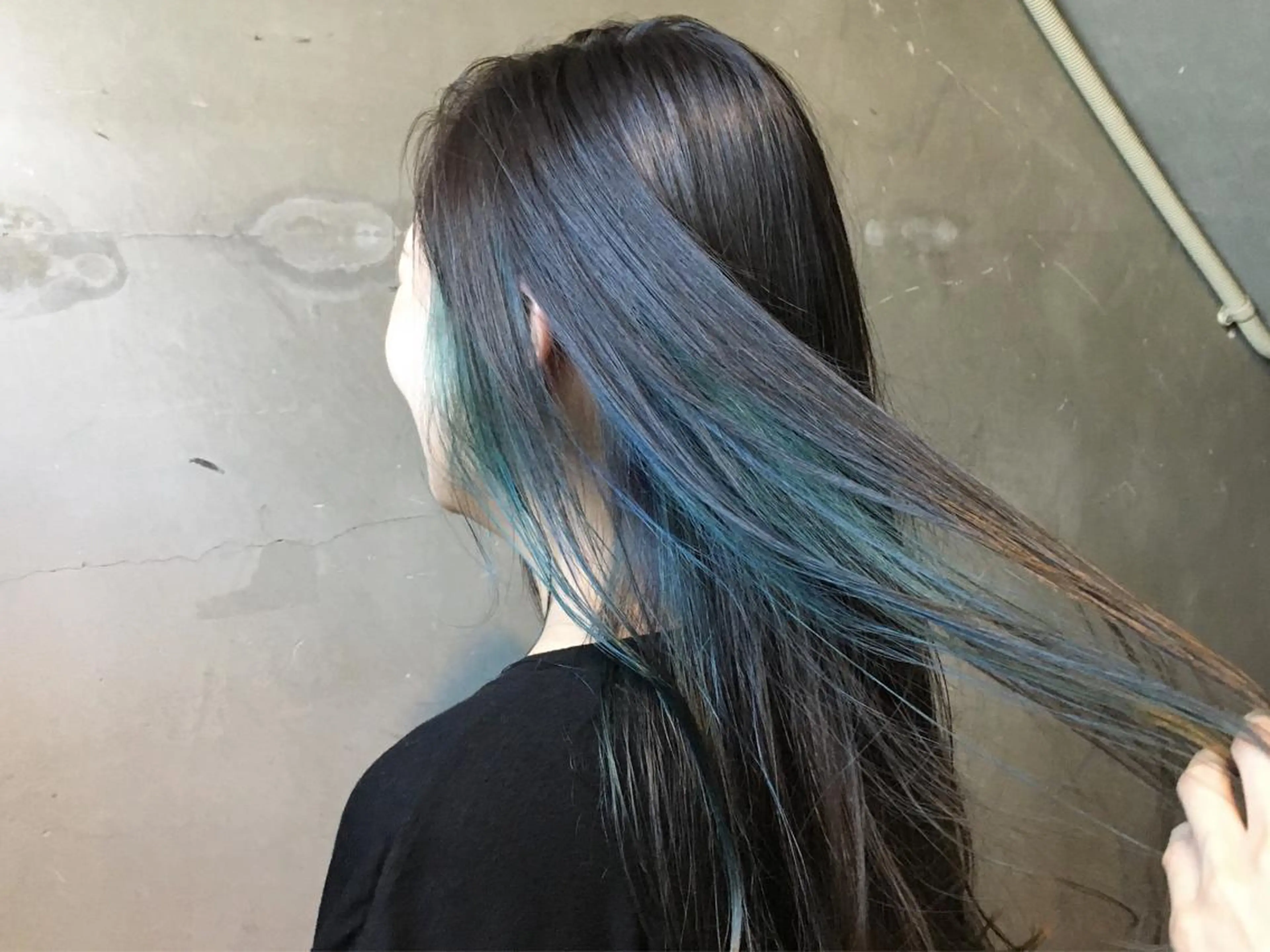 セミロング カラー 牛山 静香のマツエク・マツパデザイン