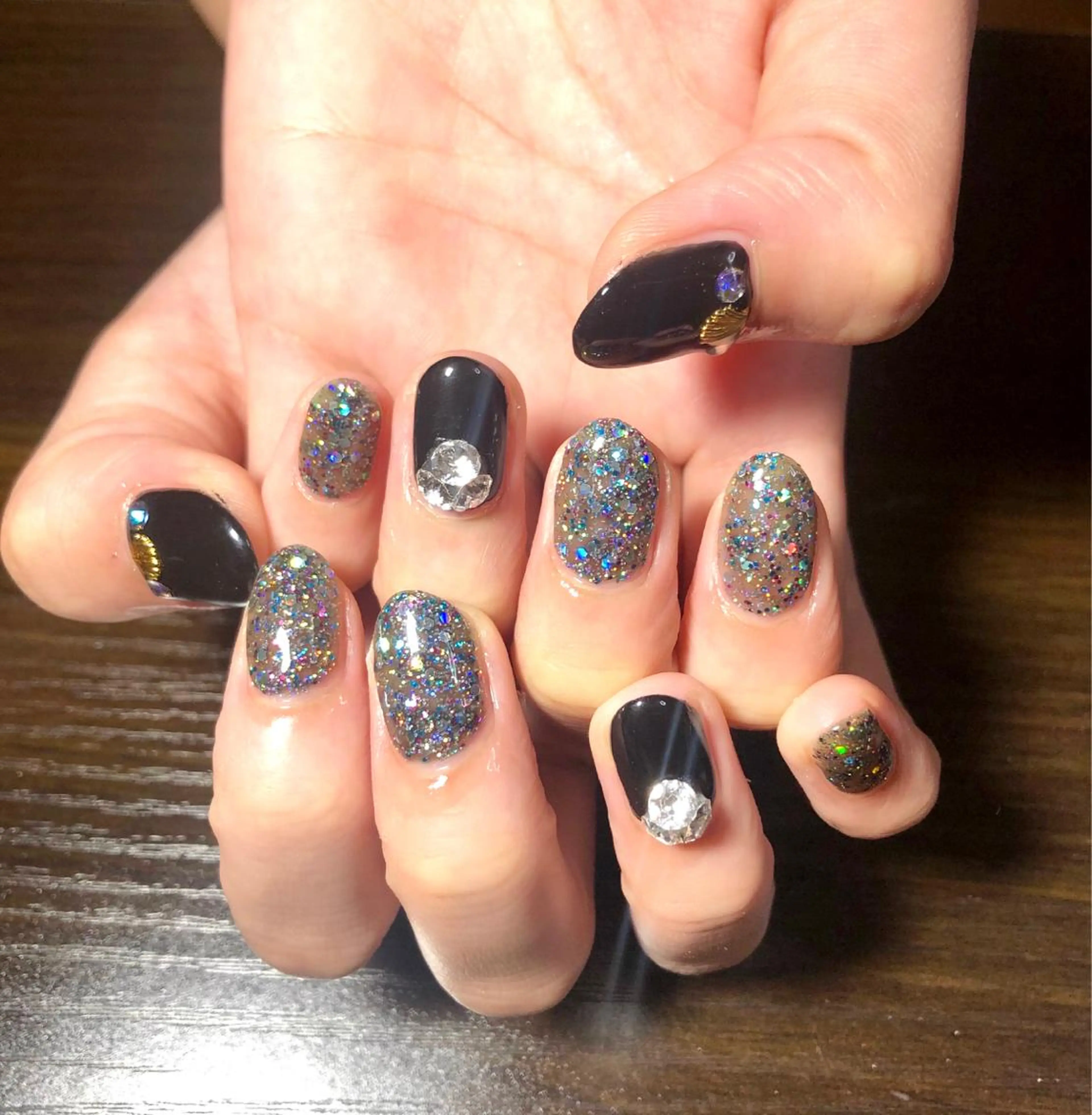 ネイル ラメ(グリッター) luana nailのネイルデザイン