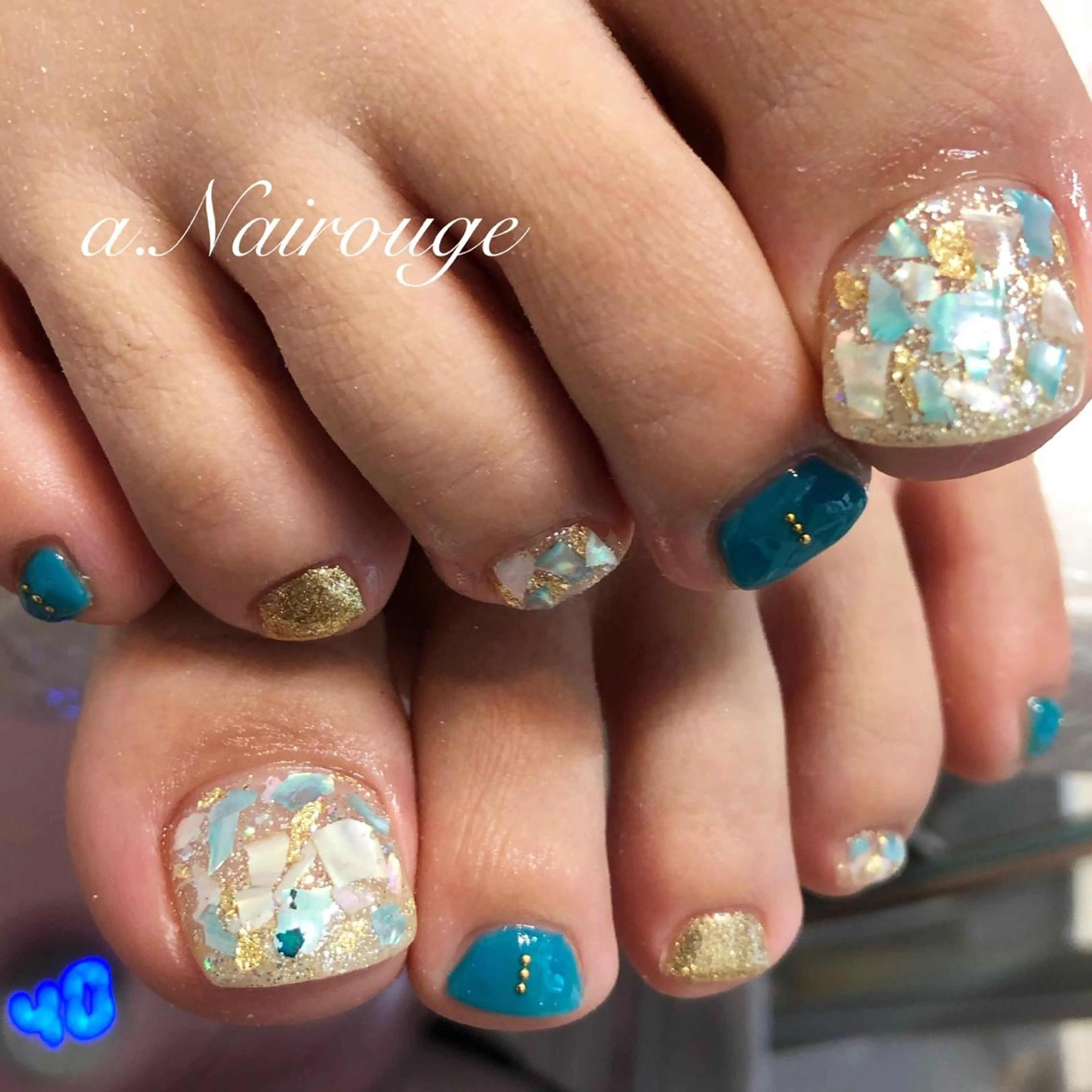 ネイル フットネイル Nail salon REIRISのネイルデザイン