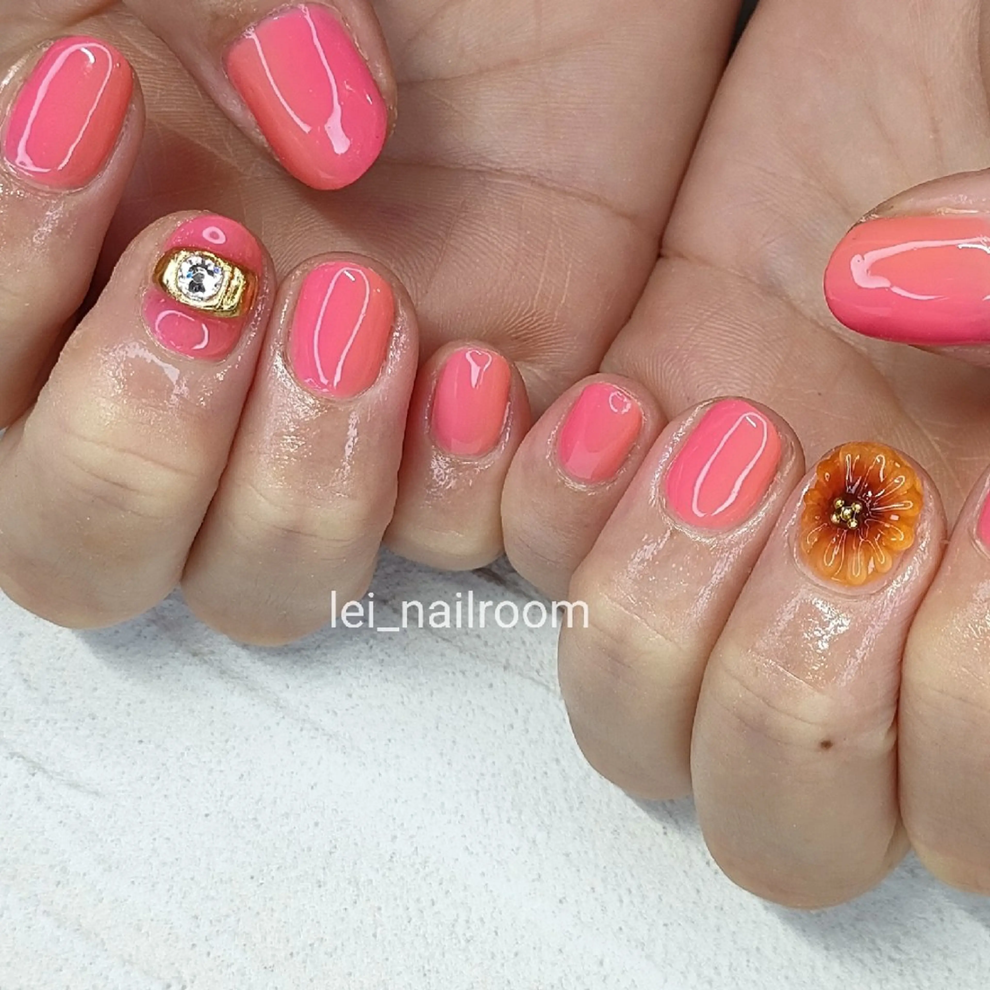 ネイル lei🌼 nailroomのネイルデザイン
