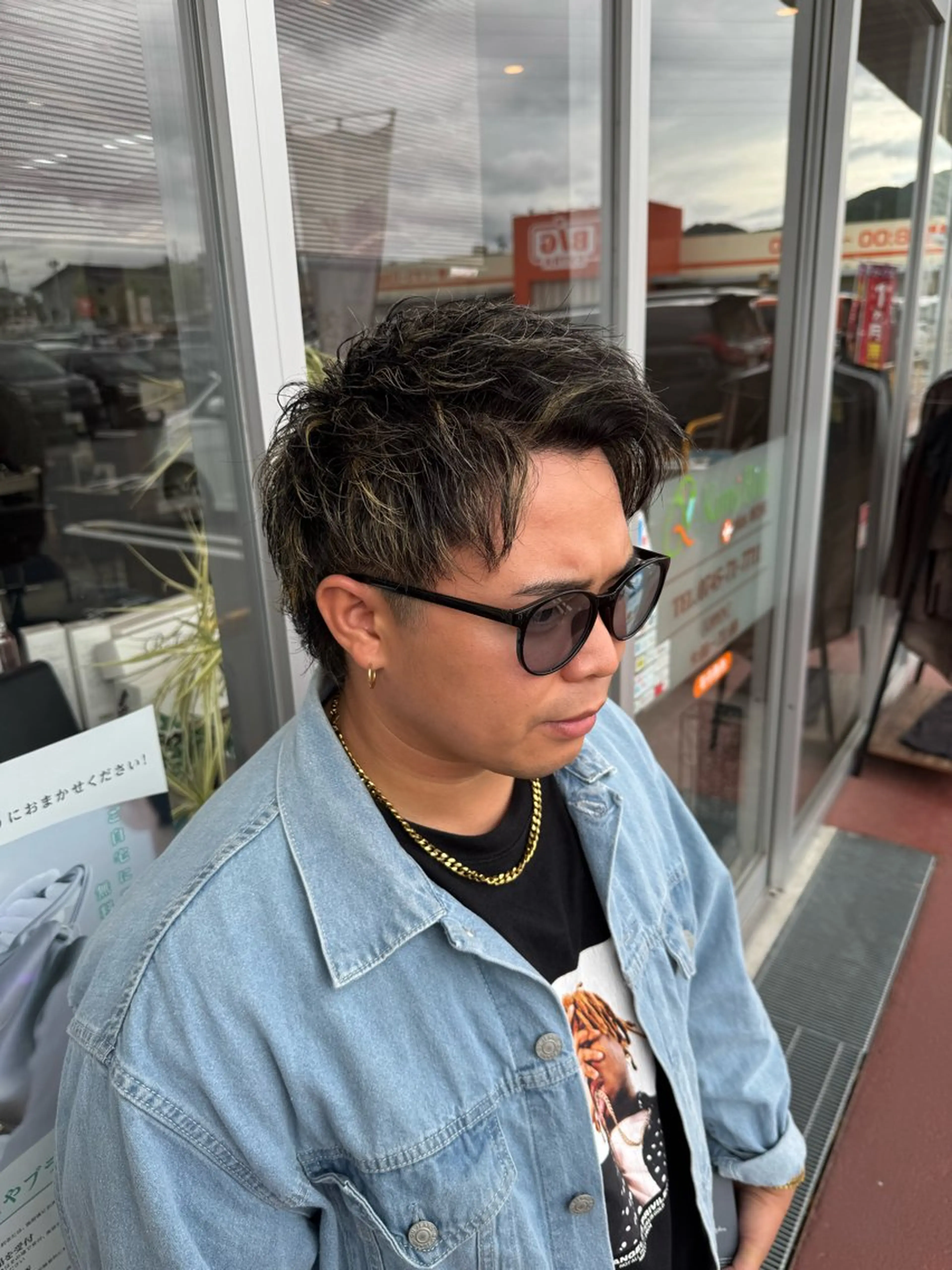 メンズ カット ヘアカラー トリートメント 吉田 剛のヘアスタイル