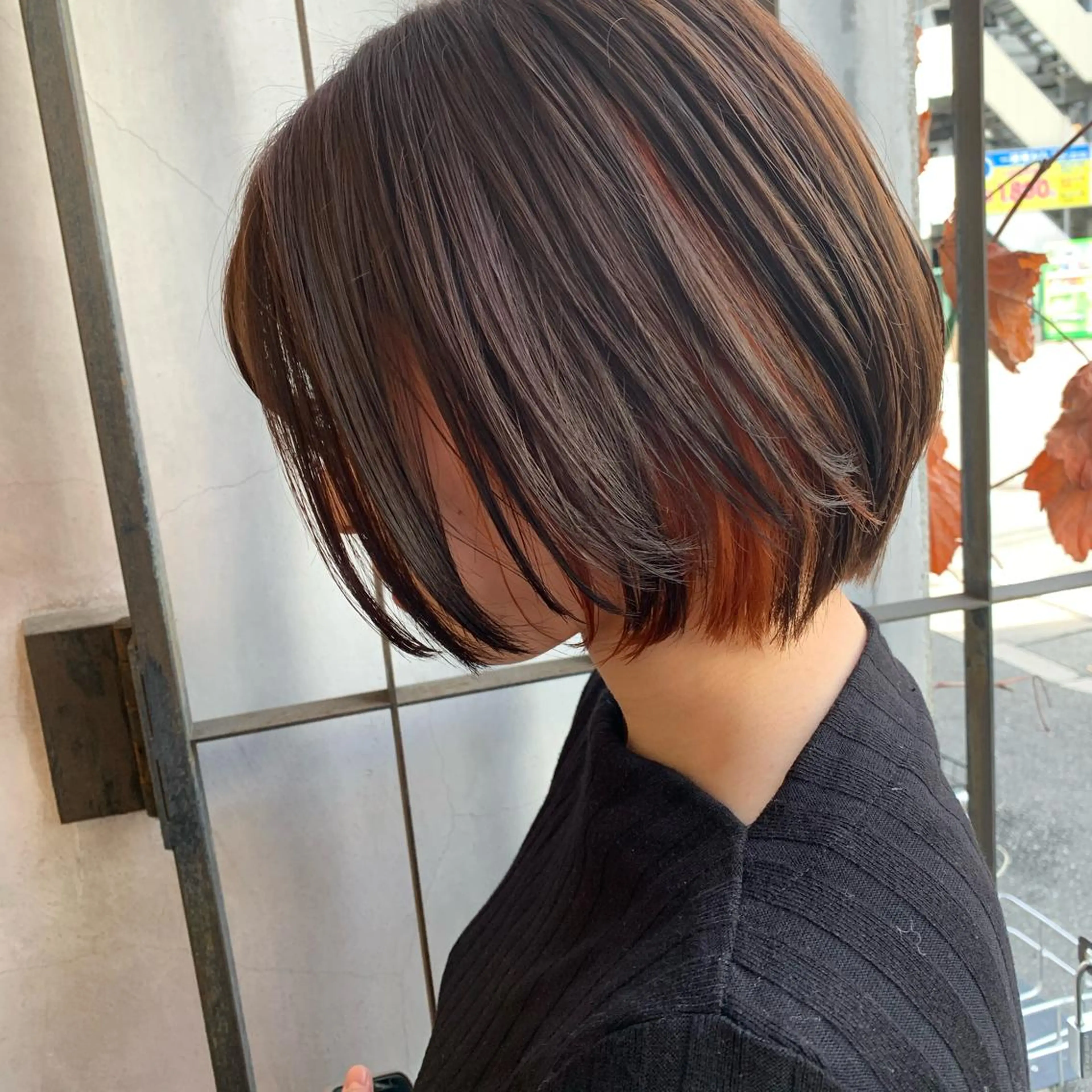 ショート 艶髪color💎髪 質改善ストレート大吉のヘアスタイル