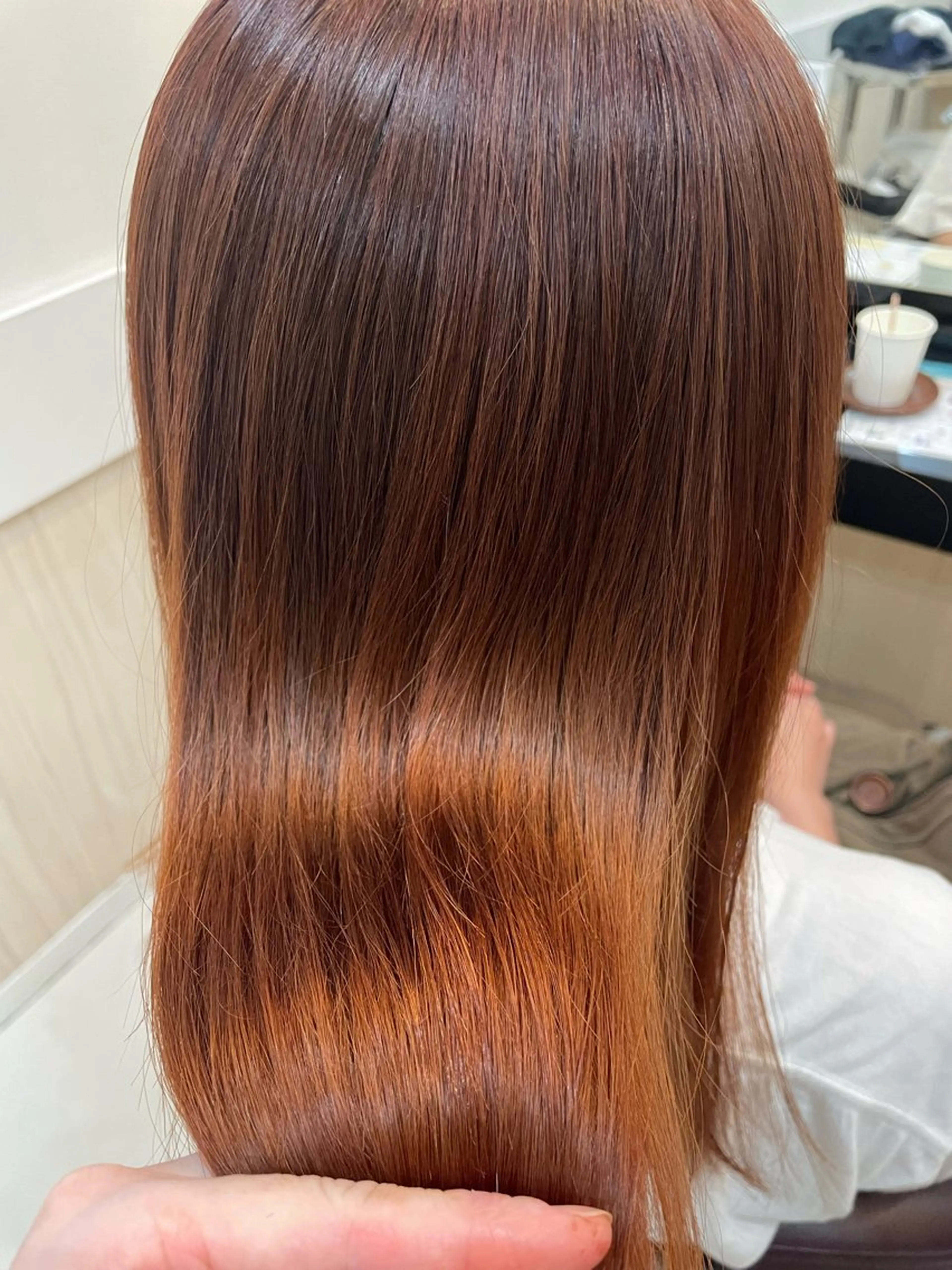 セミロング カラー カット ヘアカラー トリートメント リリー /Men's/パーマのヘアスタイル