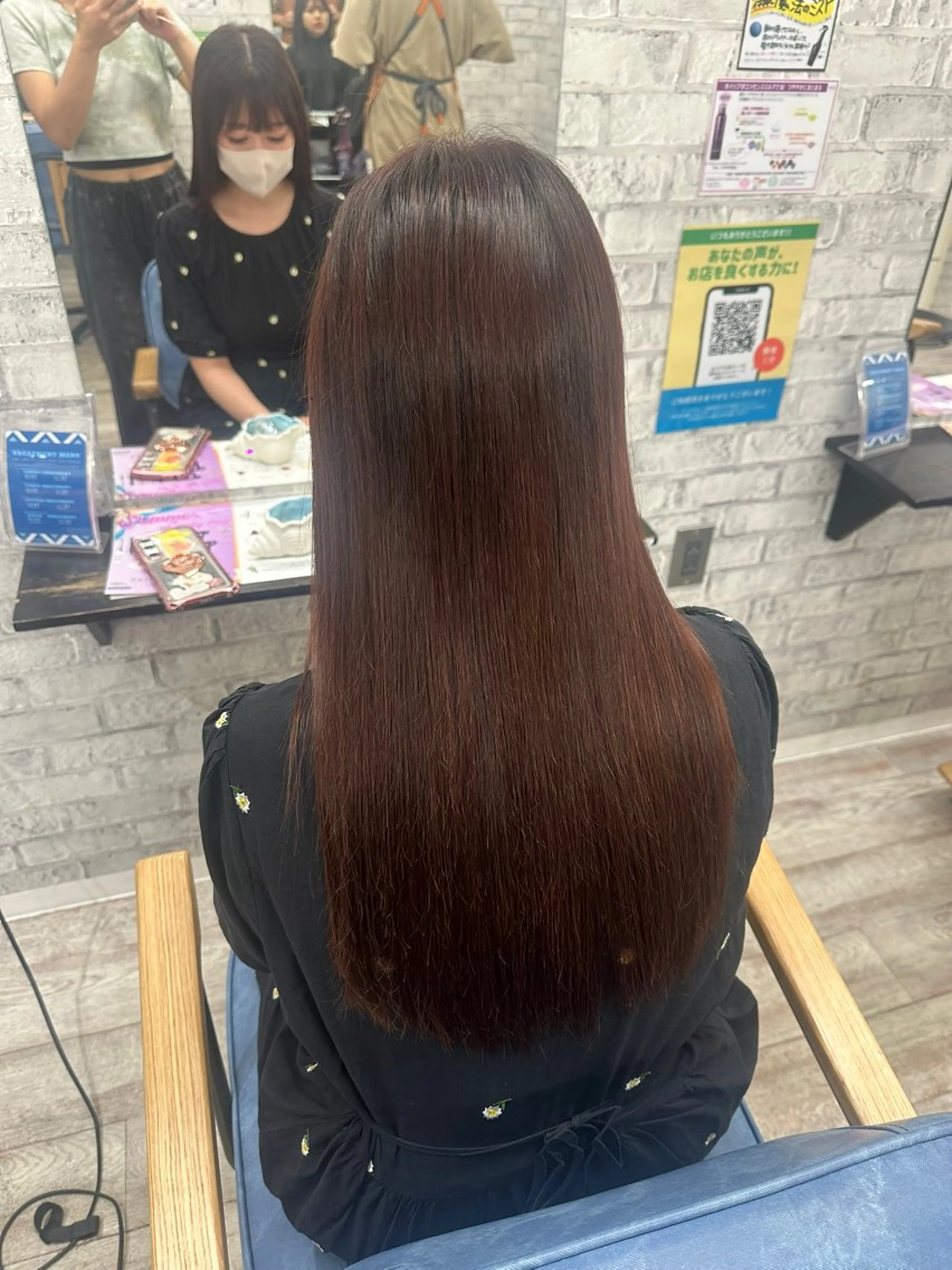 ロング SUZU‎🦋 似合わせ艶カラーのヘアスタイル