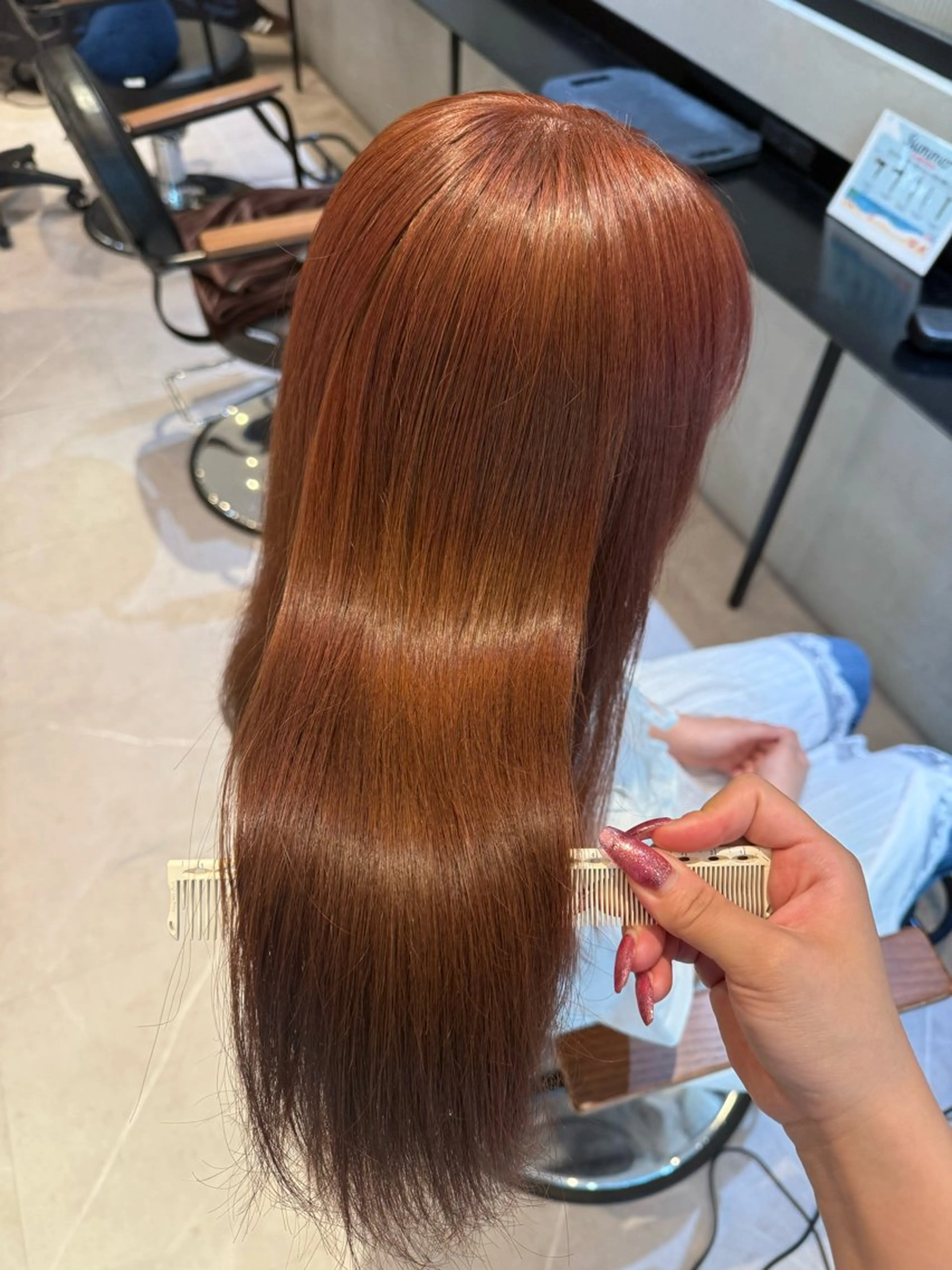 ロング 韓国ヘア🇰🇷/ みずき/レイヤーのヘアスタイル