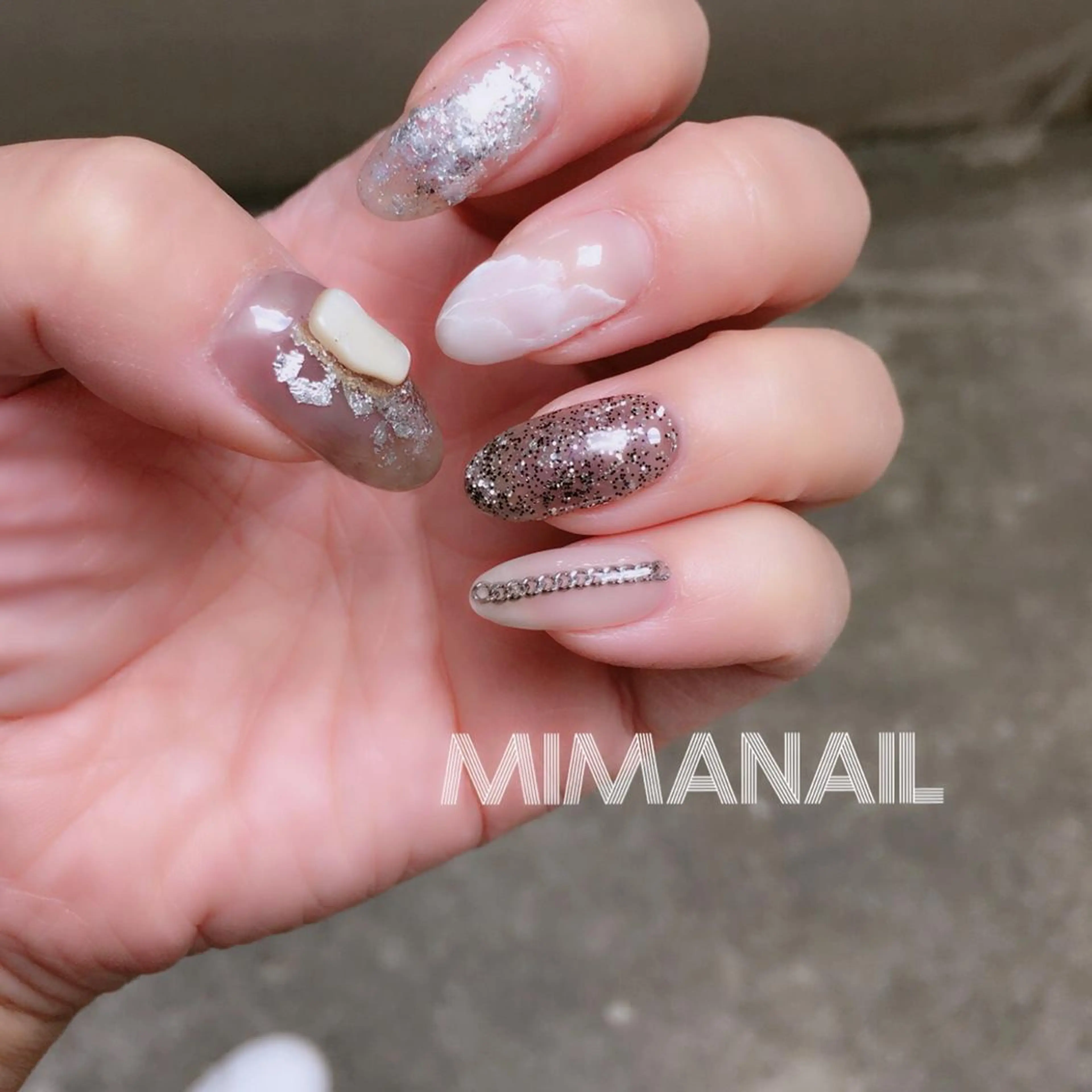 ネイル ハンドネイル mima nailのネイルデザイン