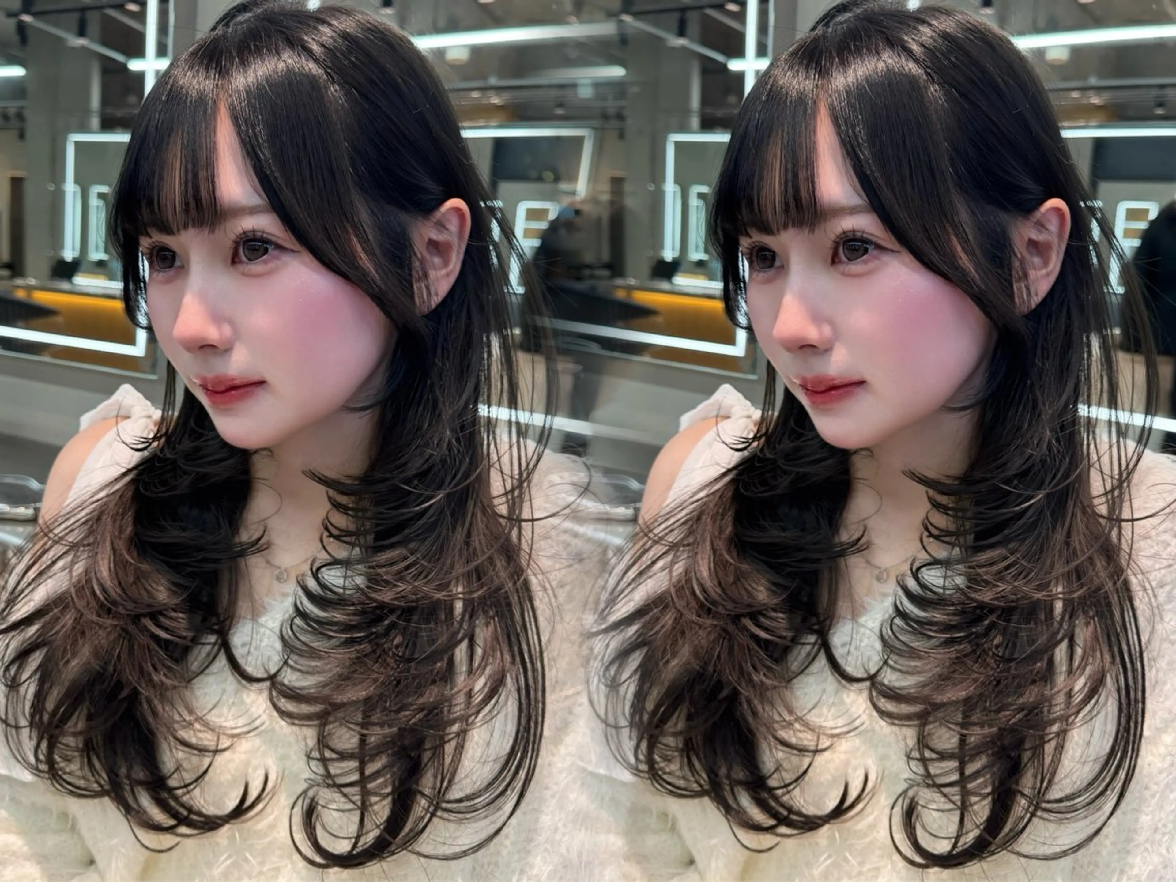 ロング カラー レイヤー/縮毛矯正 のマスター【タケル】のヘアスタイル