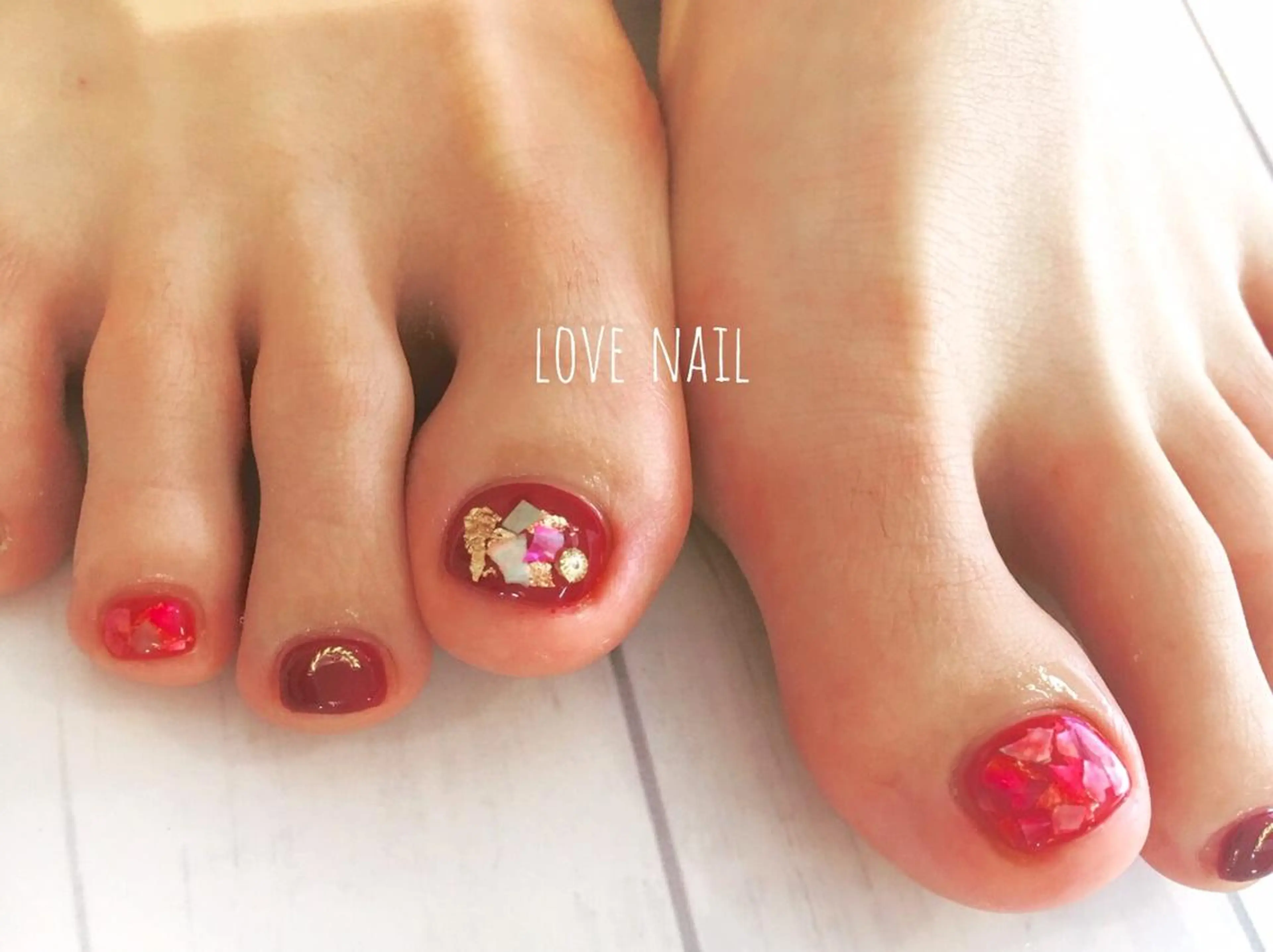 ネイル LOVE NAIL 💕Sonoのネイルデザイン
