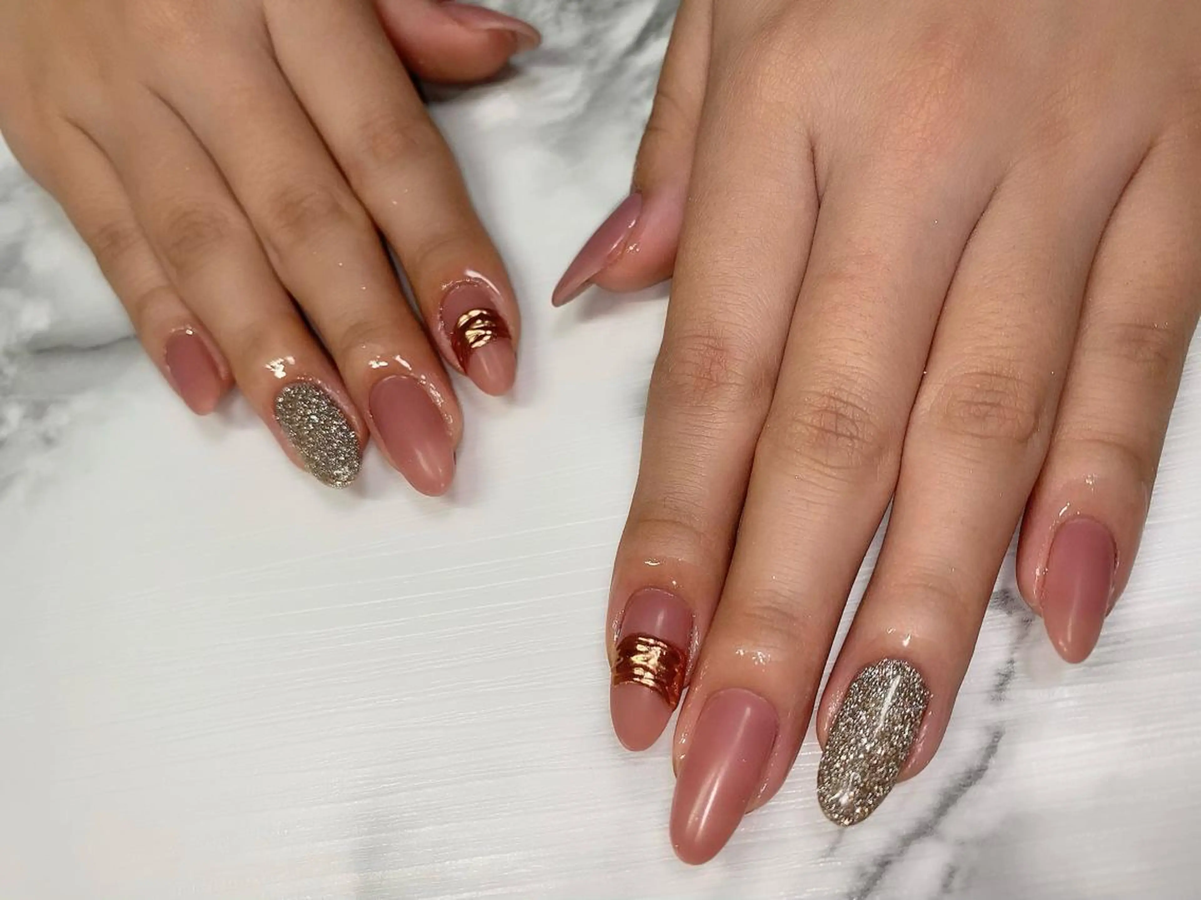 ネイル アートネイル フラッシュネイル ミラーネイル S Nailのネイルデザイン
