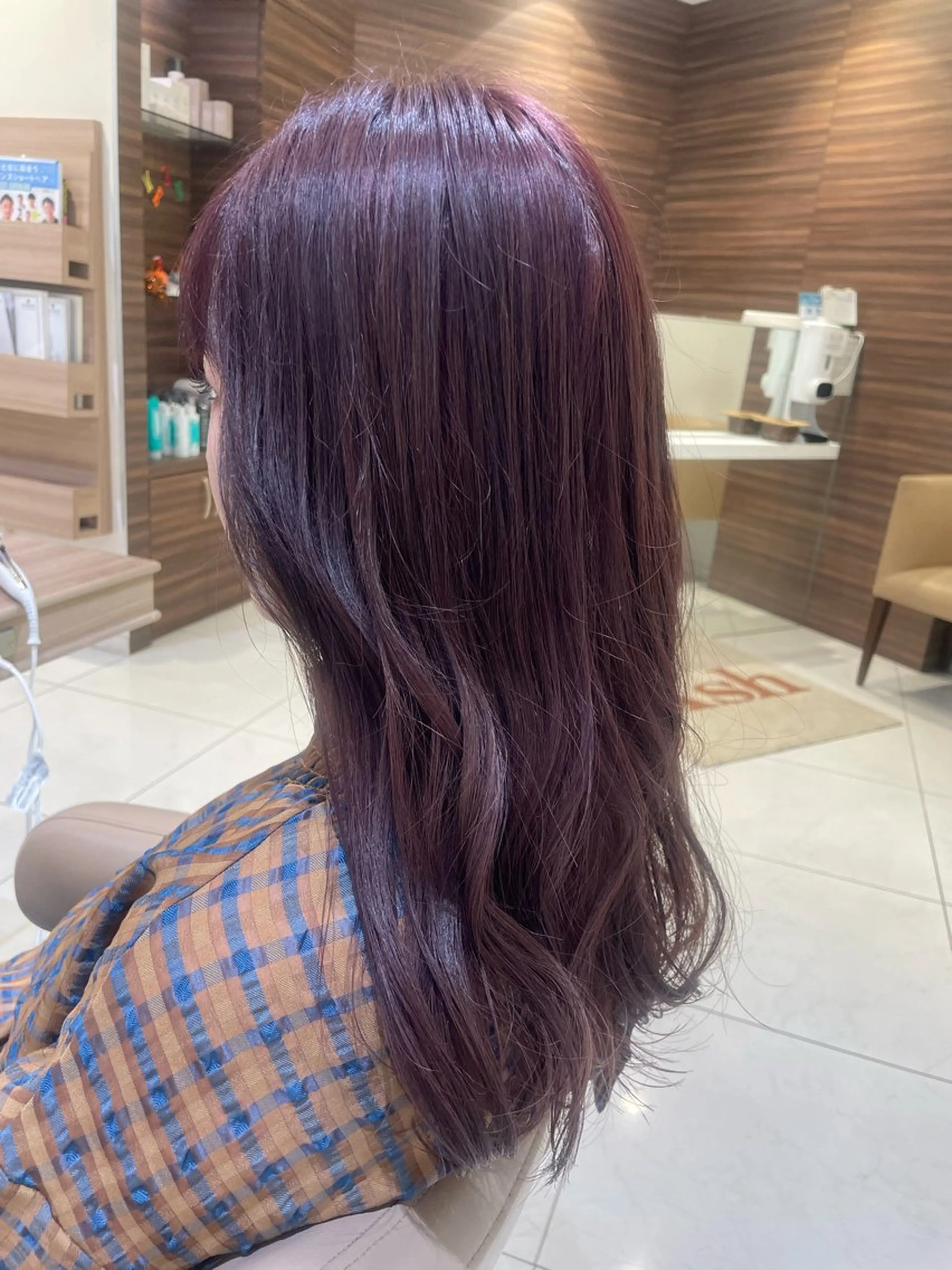 ロング カラー ヘアアレンジ ヘアカラー トリートメント 韓国ヘアメイク🎀/ 縮毛矯正✨山本媛香のヘアスタイル