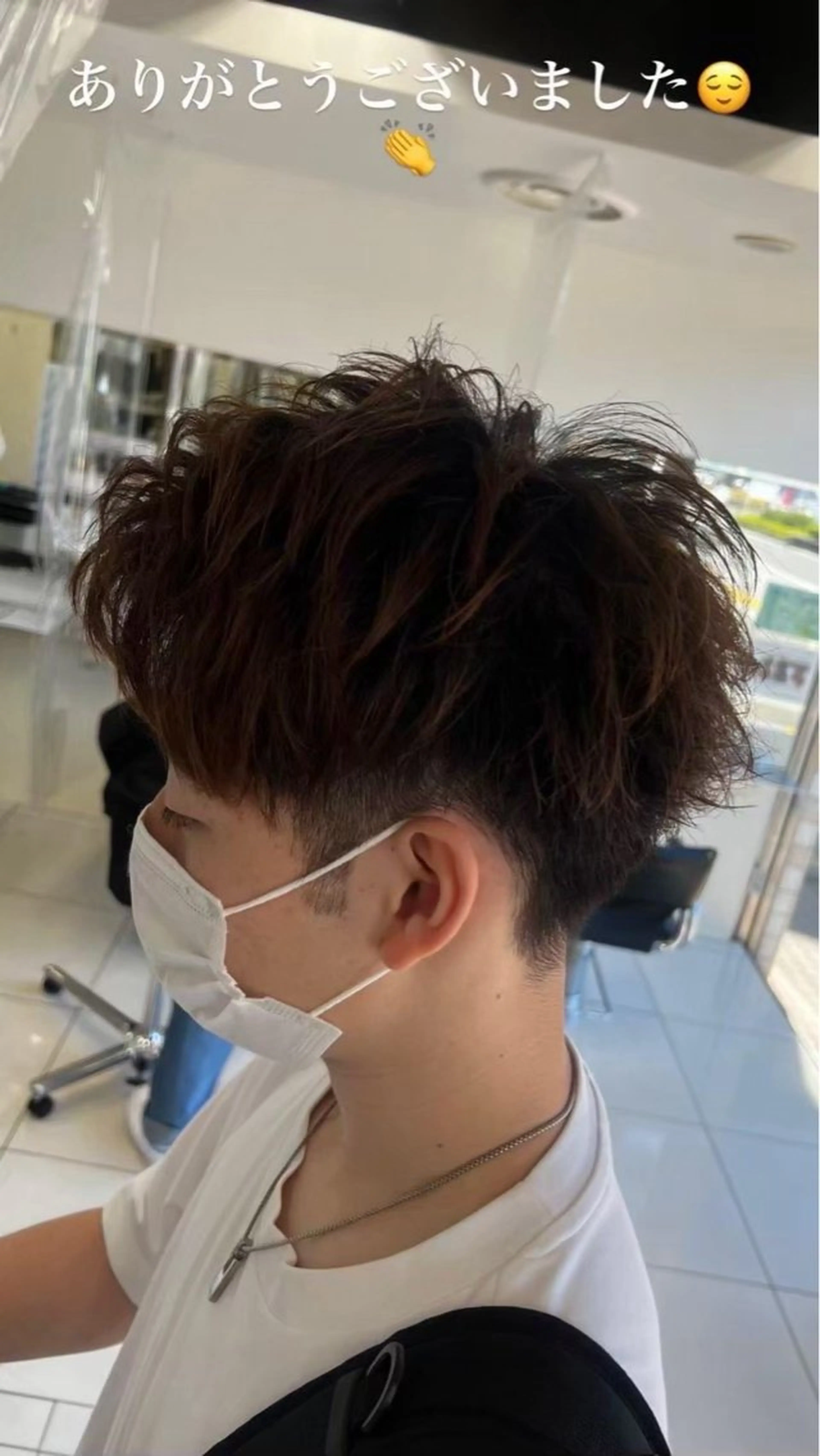 メンズ カラー メンズカット 歓迎‼️後藤朝光のヘアスタイル