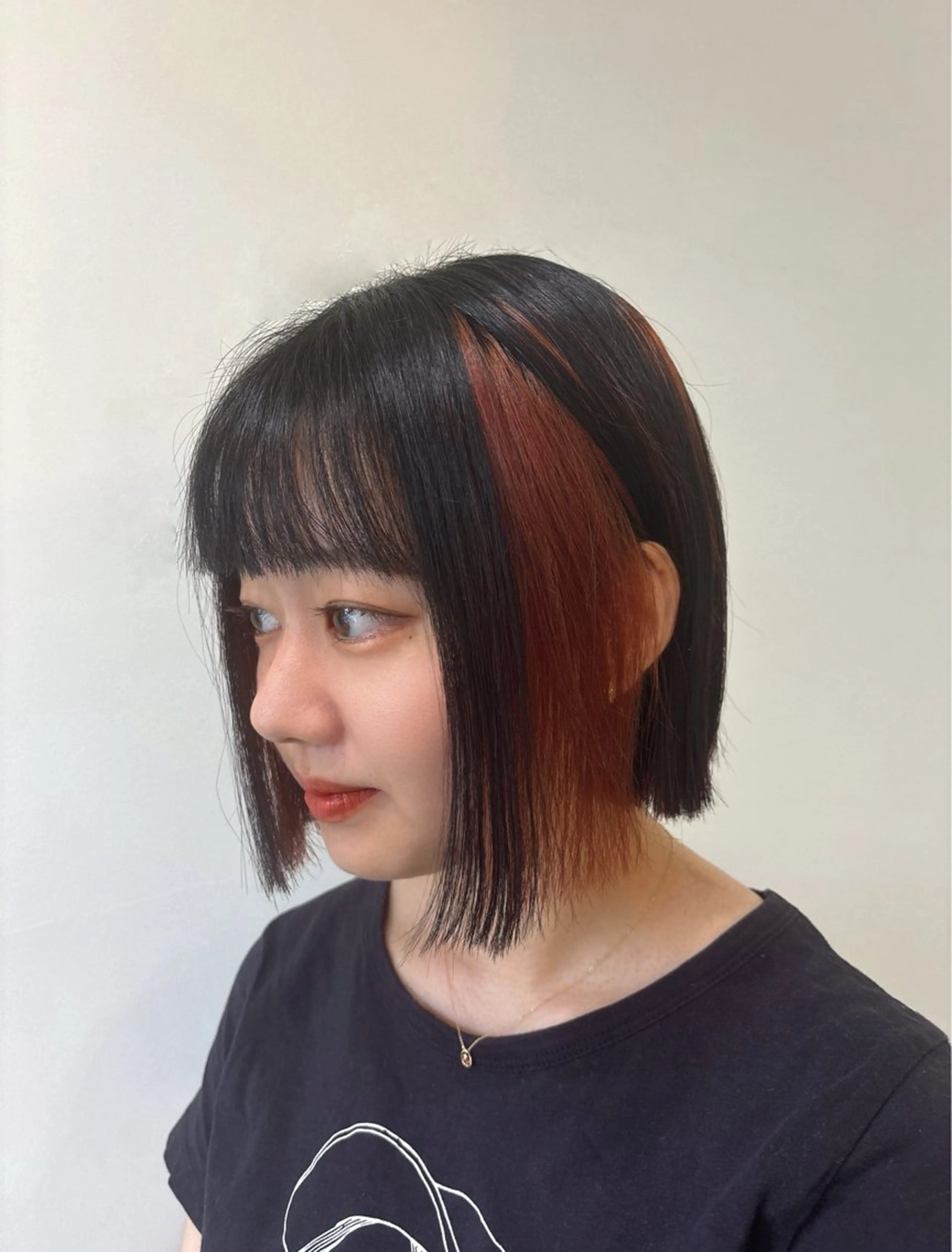 ショート カット ヘアカラー レイヤー×髪質改善 hinanoのヘアスタイル