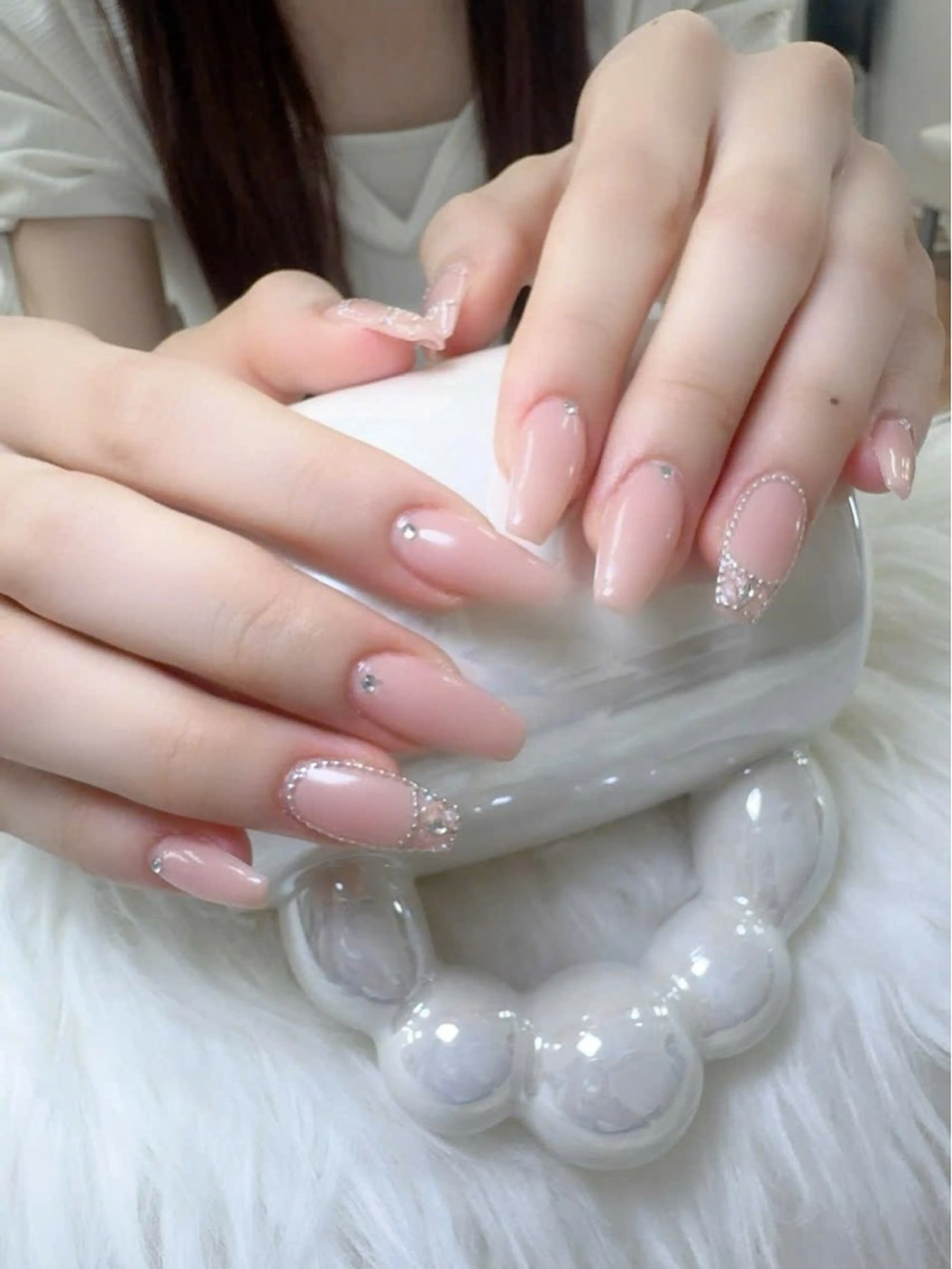 ネイル ハンドネイル ハンドケア Hara Nail 【パラジェル使用】のネイルデザイン