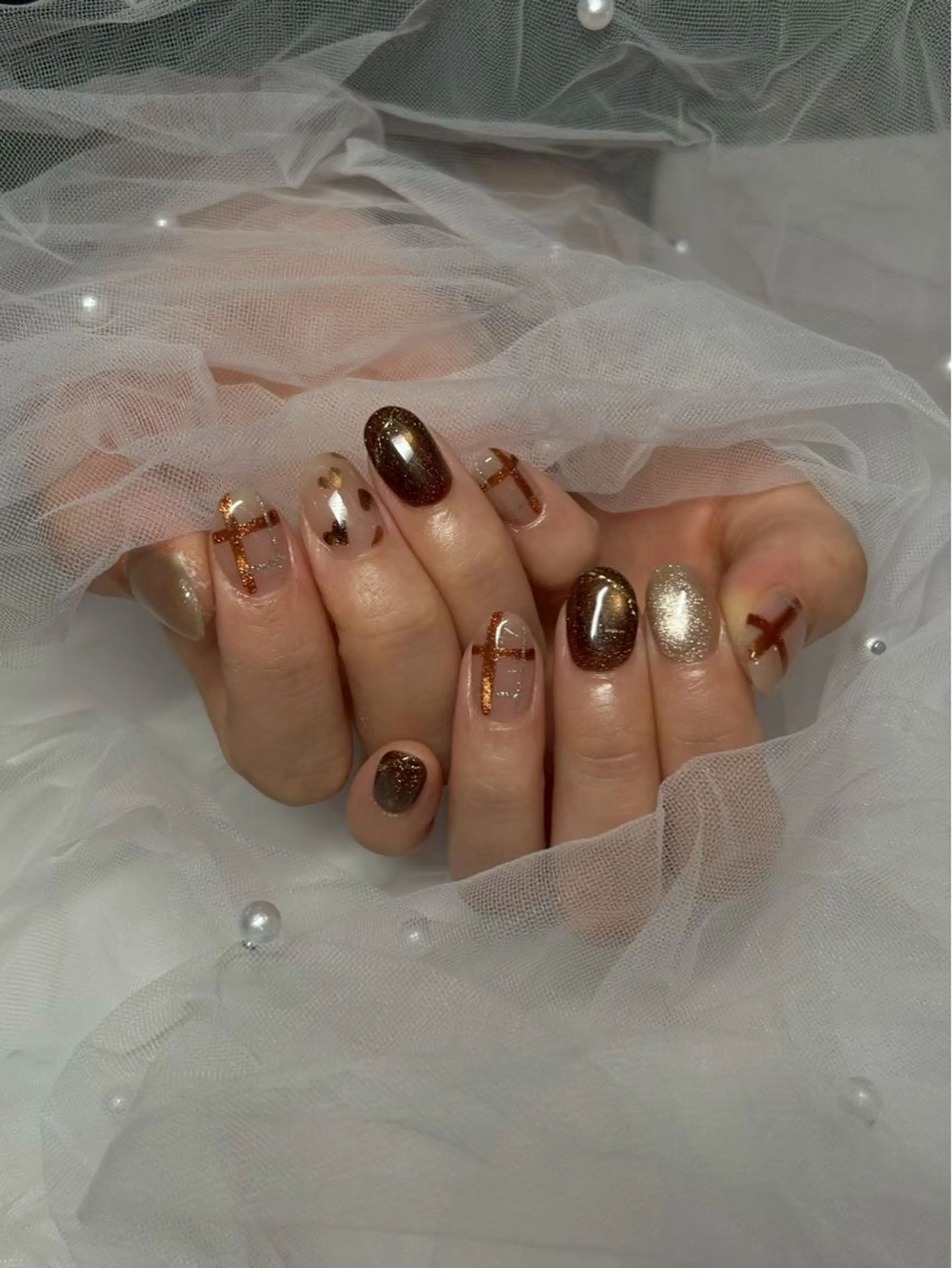 ネイル バレンタイン 🐰WOLTOKYO 🐰池袋mikaのネイルデザイン